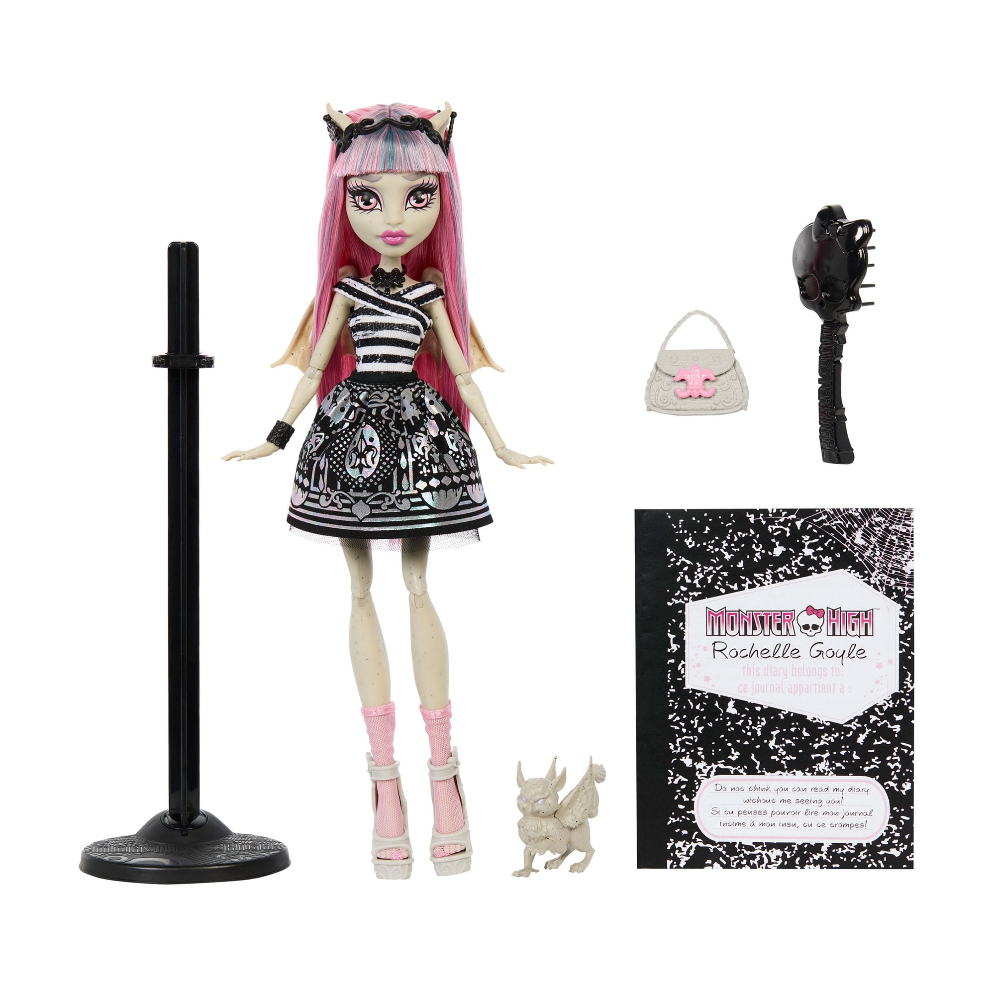 Колекційна лялька Monster High Rochelle Goyle Рошель, від 6 років (JHK57)