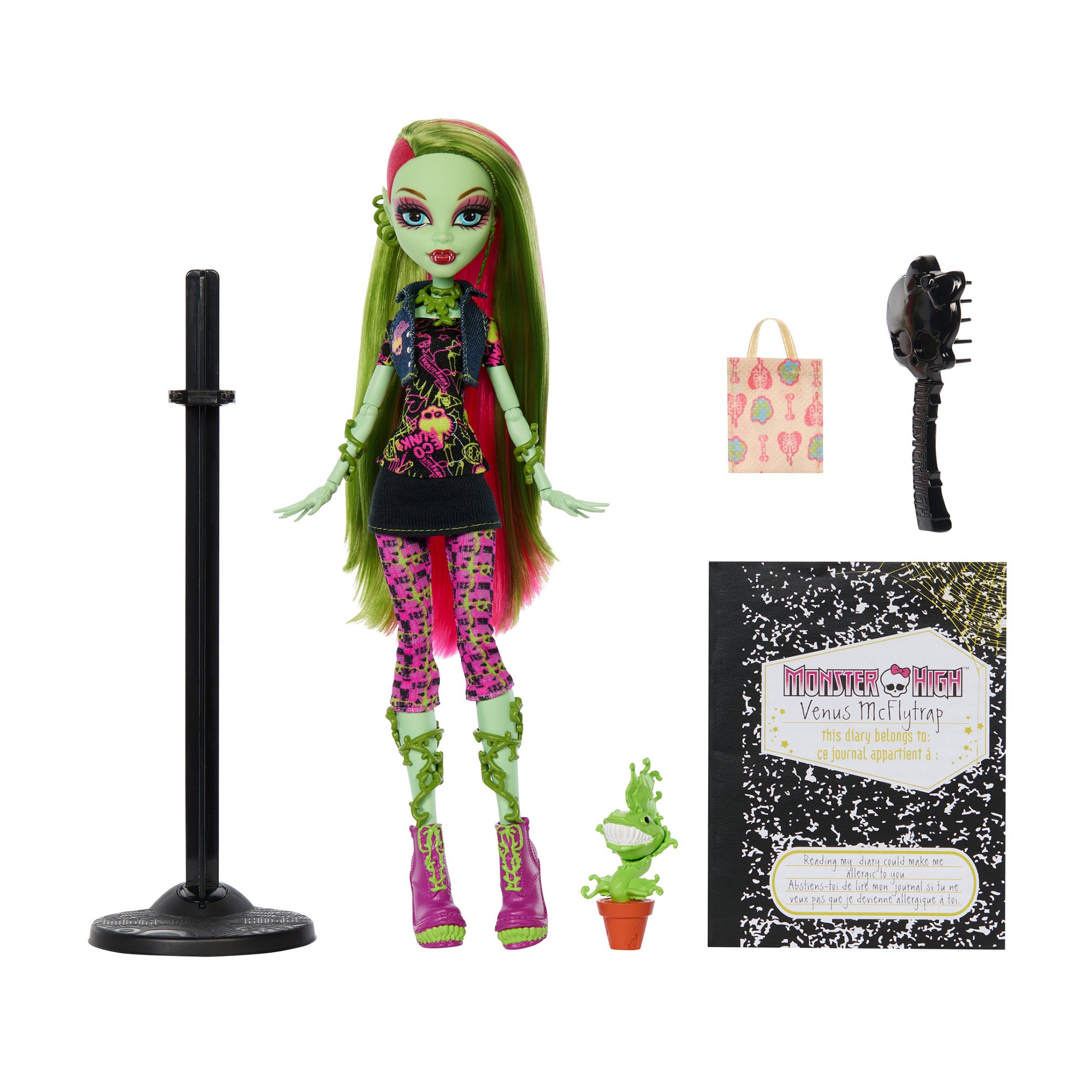 Колекційна лялька Monster High Venus McFlytrap Венера, від 6 років (JHK58)