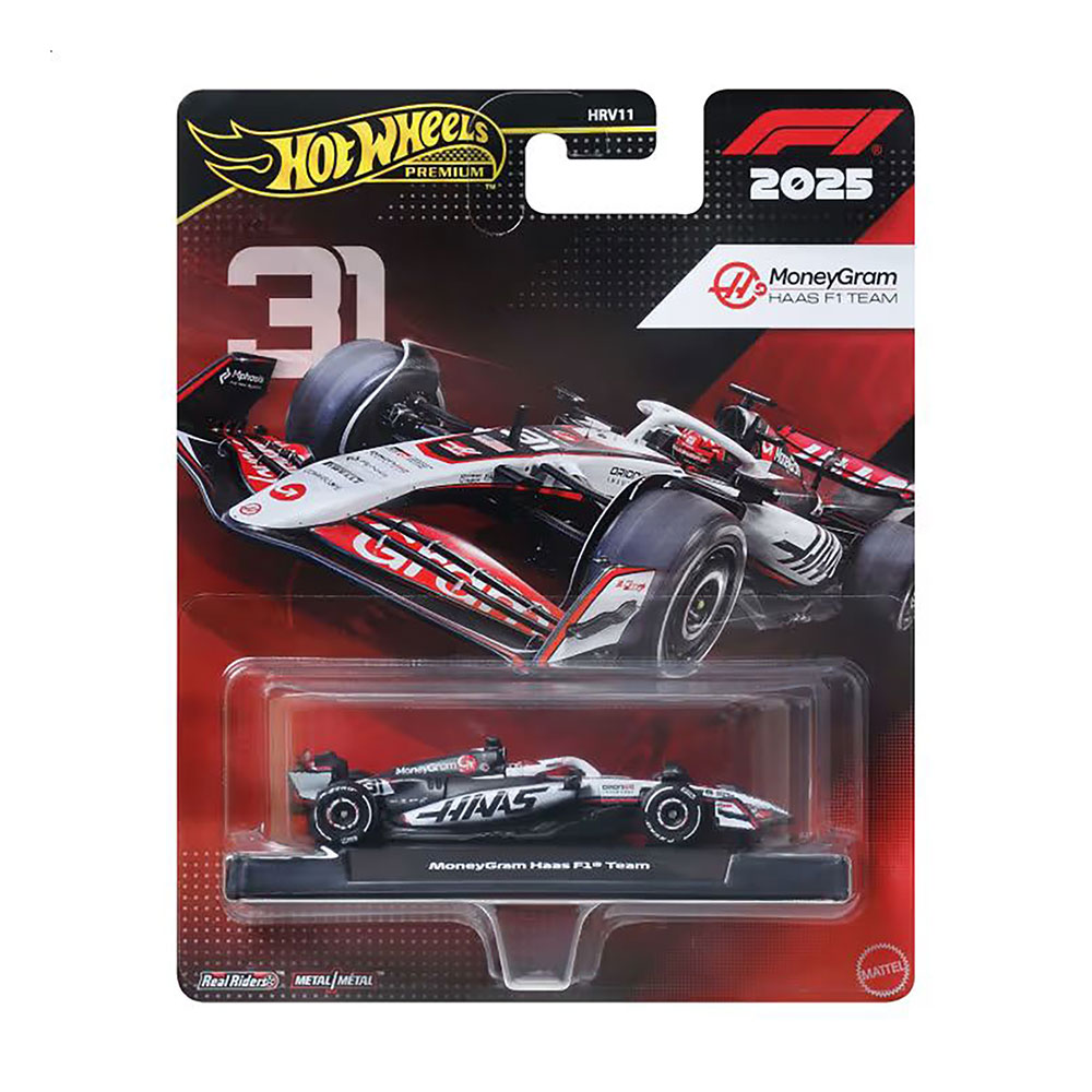 Колекційний болід Hot Wheels Haas Esteban Ocon 31 Formula 1, від 3 років (JKD78)
