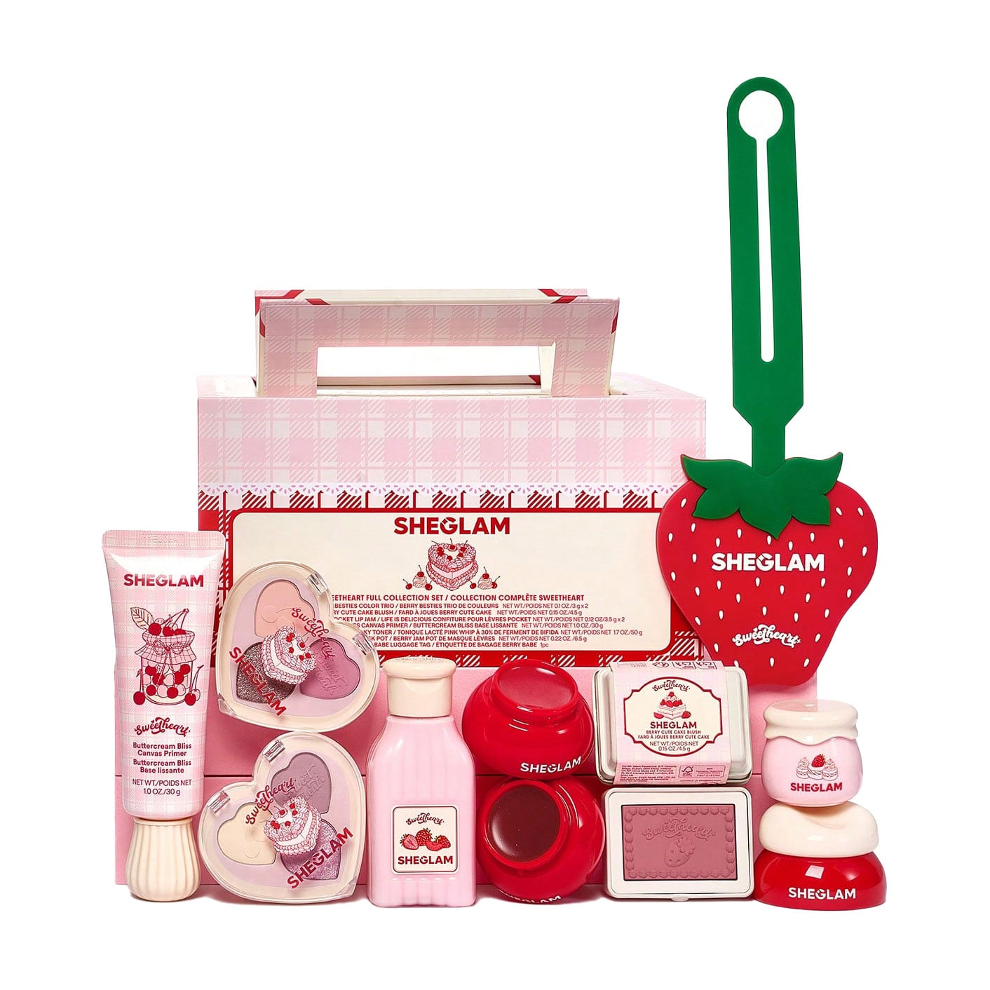 Колекційний набір для макіяжу Sheglam Sweetheart Full Collection Set, 7 продуктів