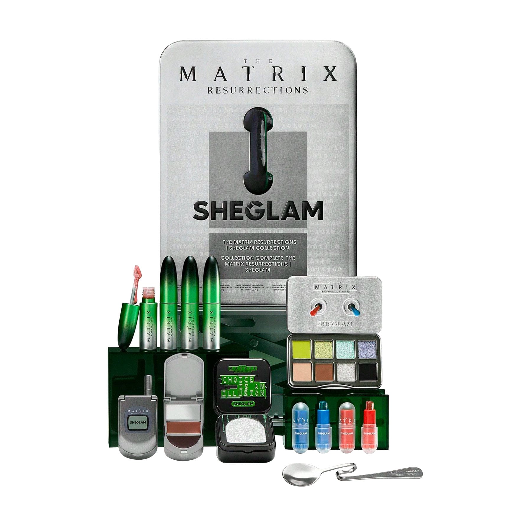 Колекційний набір для макіяжу Sheglam The Matrix Resurrections, 7 продуктів