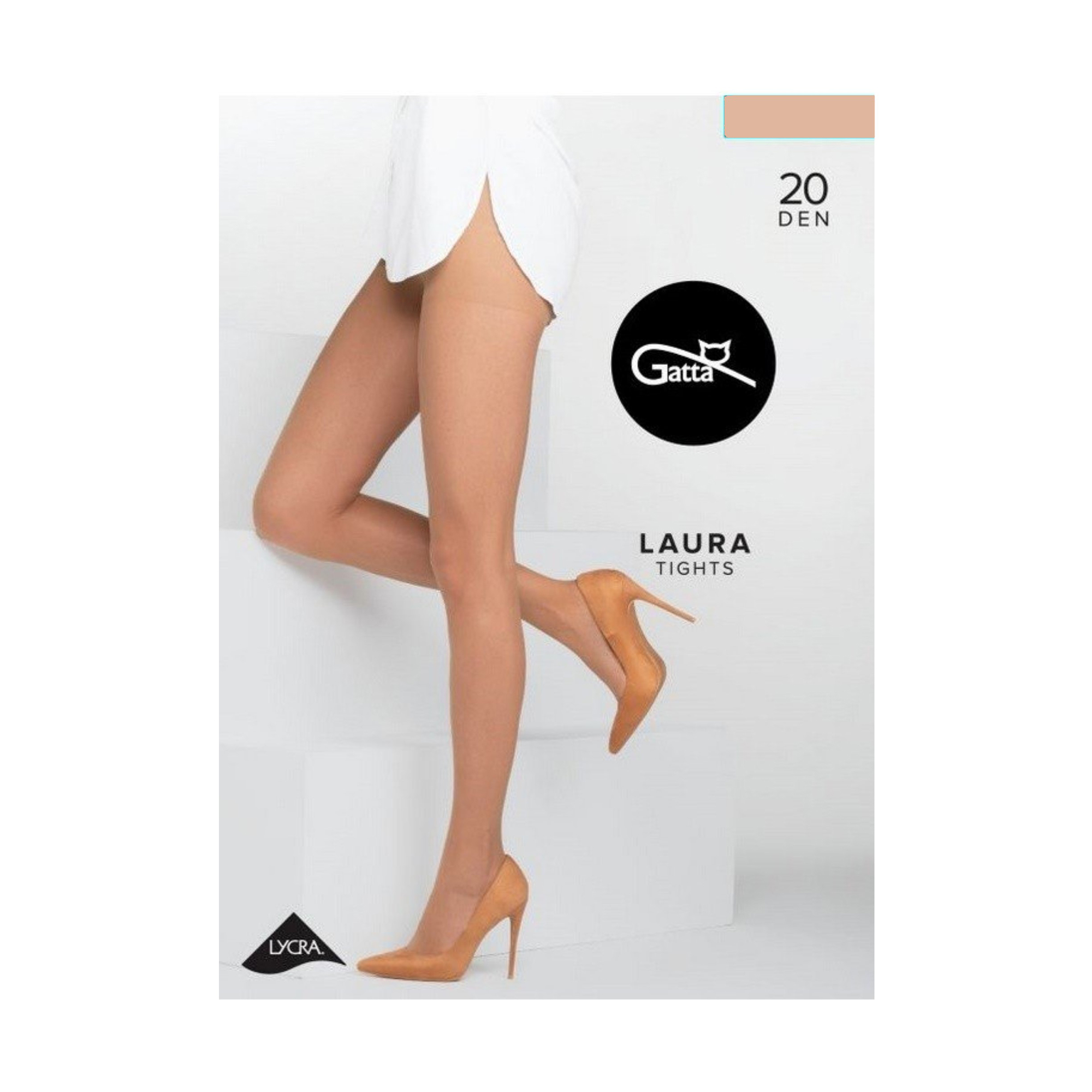 Колготки жіночі Gatta Laura, 20 DEN, Daino, розмір 4