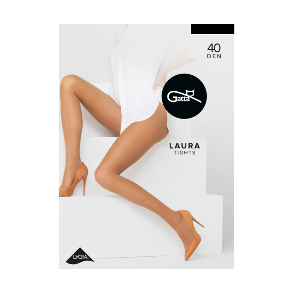 Колготки жіночі Gatta Laura, 40 DEN, Nero, розмір 2