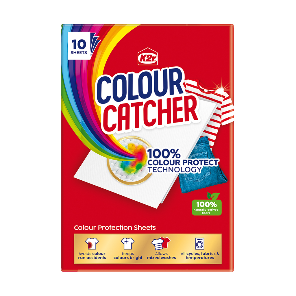 Кольоропоглинальні серветки K2r Colour Catcher, 10 шт