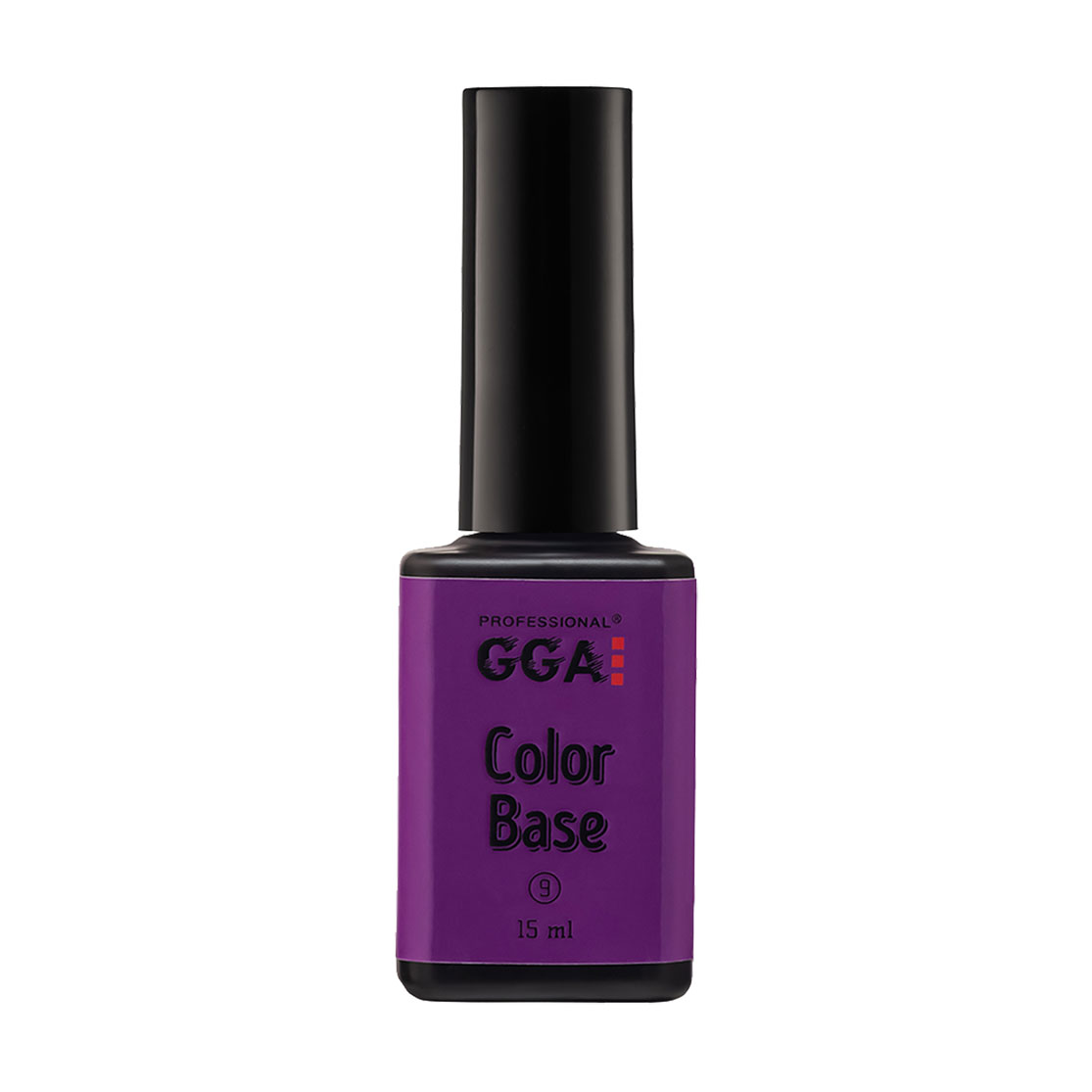 Кольорова база для гель-лаку GGA Professional Color Base 9, 15 мл