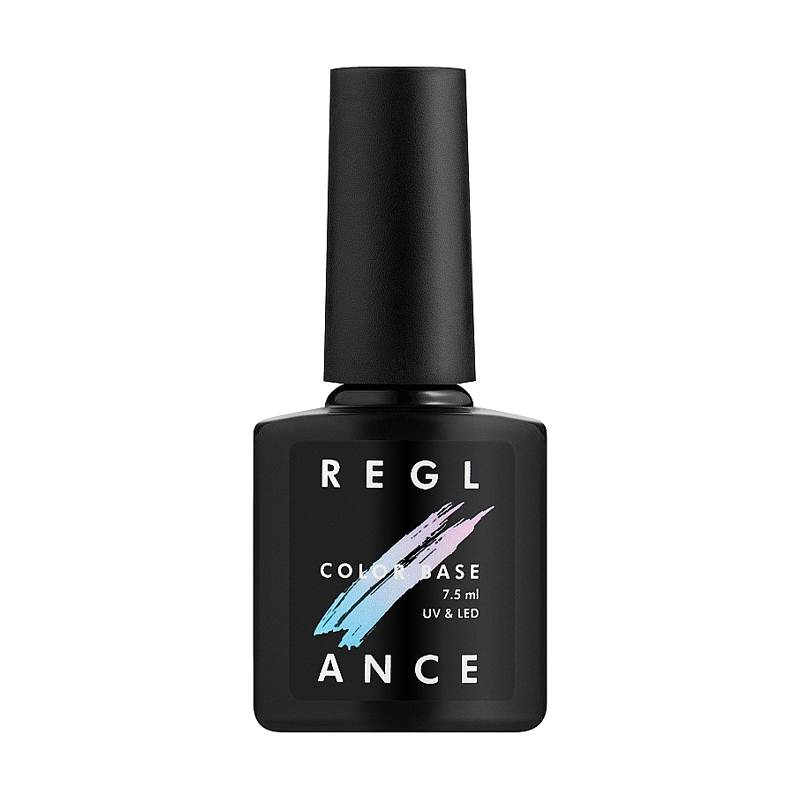 Кольорова база для гель-лаку Reglance Color Base 020 Димчасто-рожева, 7.5 мл