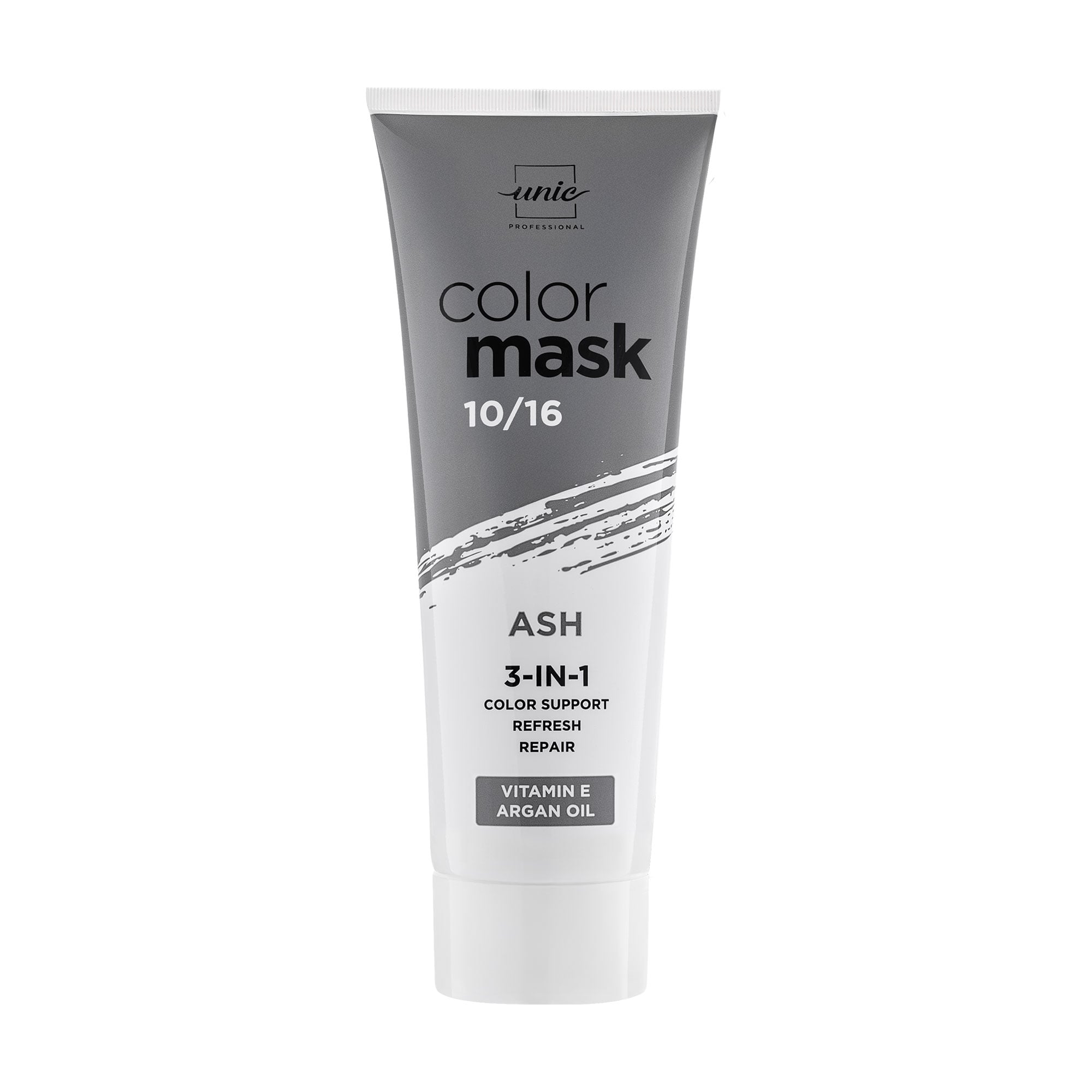 Кольорова маска для волосся 3 в 1 Unic Color Mask 10/16 Ash, 250 мл