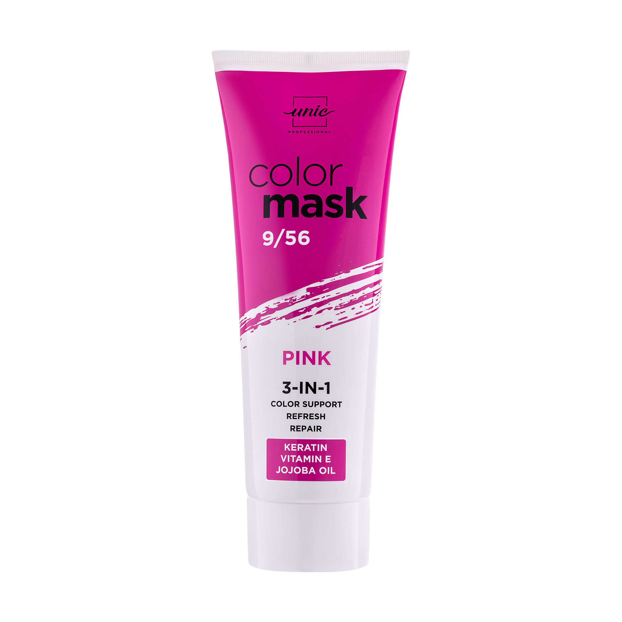Кольорова маска для волосся 3 в 1 Unic Color Mask 9/56 Pink, 250 мл
