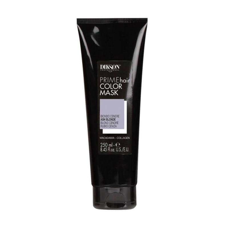 Кольорова маска для волосся Dikson Prime Hair Color Mask, з макадамією та колагеном, Ash Blonde, 250 мл
