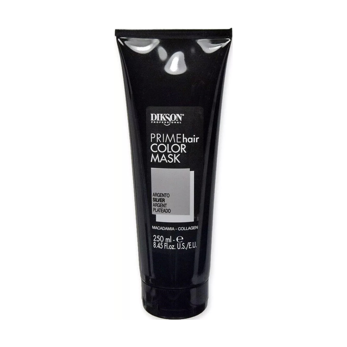 Кольорова маска для волосся Dikson Prime Hair Color Mask, з макадамією та колагеном, Silver, 250 мл
