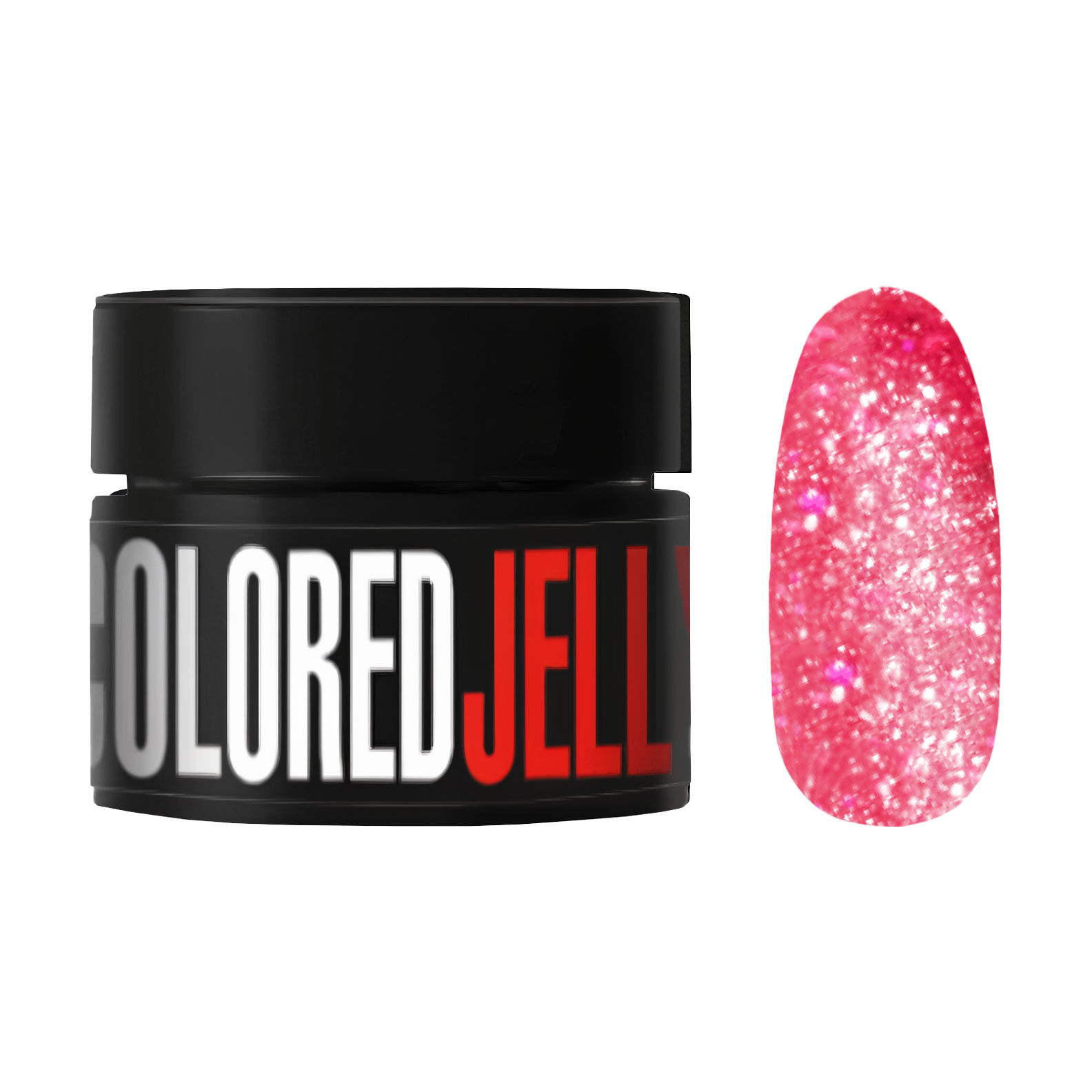 Кольоровий гель-желе для нігтів Kodi Professional Colored Jelly Gel 01, 30 г