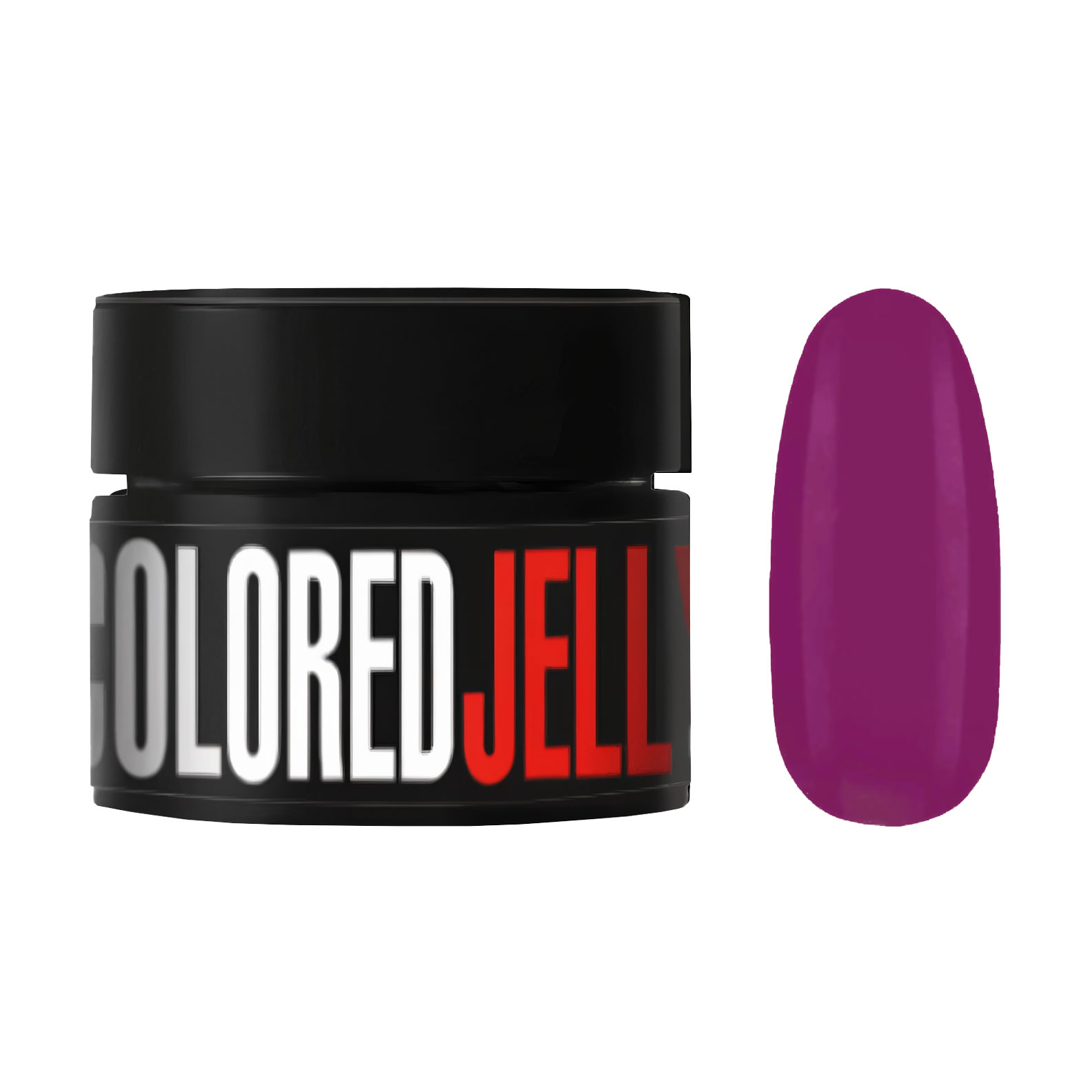 Кольоровий гель-желе для нігтів Kodi Professional Colored Jelly Gel 02, 30 г