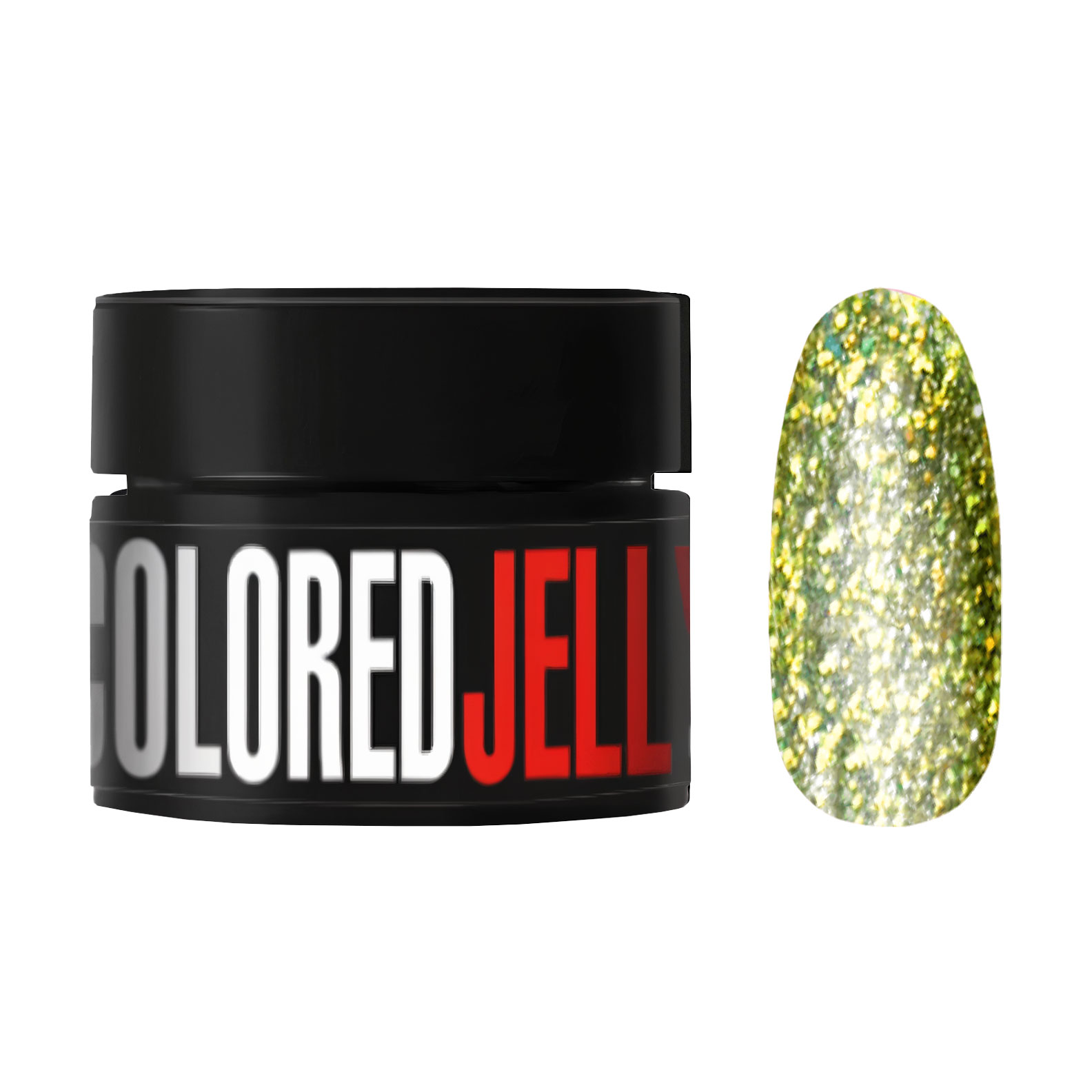 Кольоровий гель-желе для нігтів Kodi Professional Colored Jelly Gel 07, 13 г