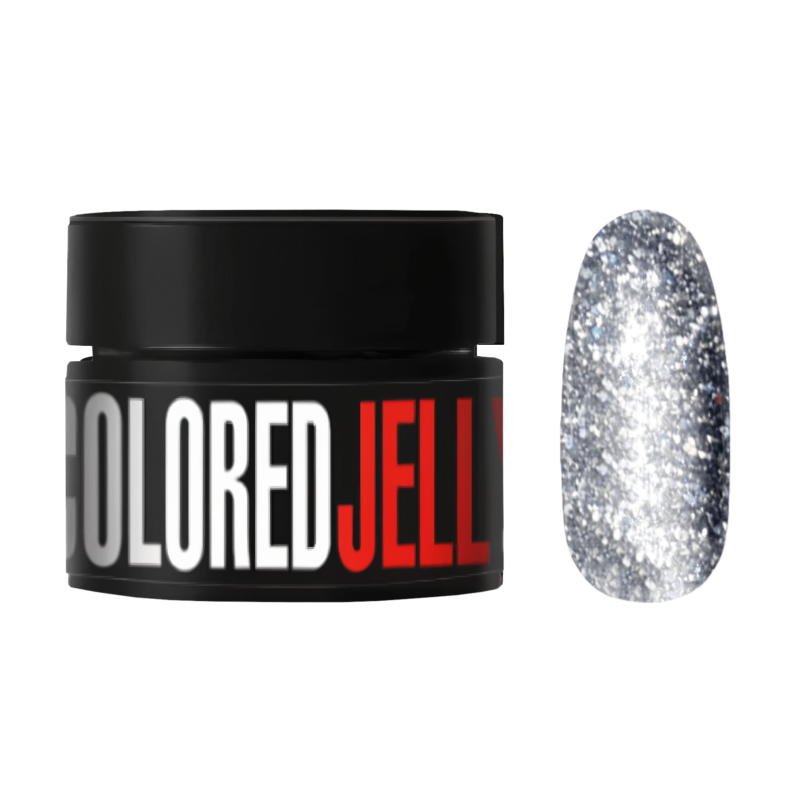 Кольоровий гель-желе для нігтів Kodi Professional Colored Jelly Gel 08, 30 г
