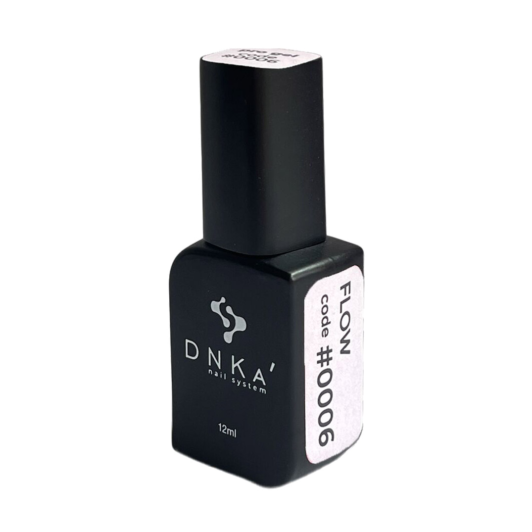 Кольоровий рідкий гель для нігтів DNKa' Pro Gel 0006 Flow, 12 мл