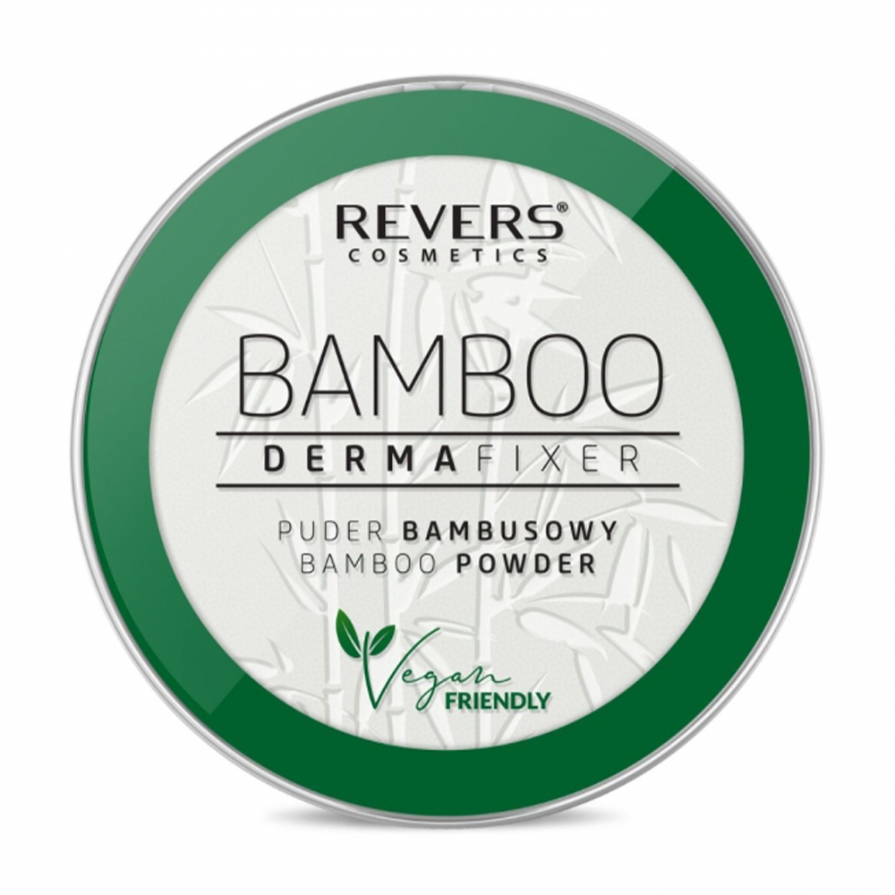 Компактна бамбукова пудра для обличчя Revers Cosmetics Bamboo Derma Fixer Bamboo Powder, 10 г