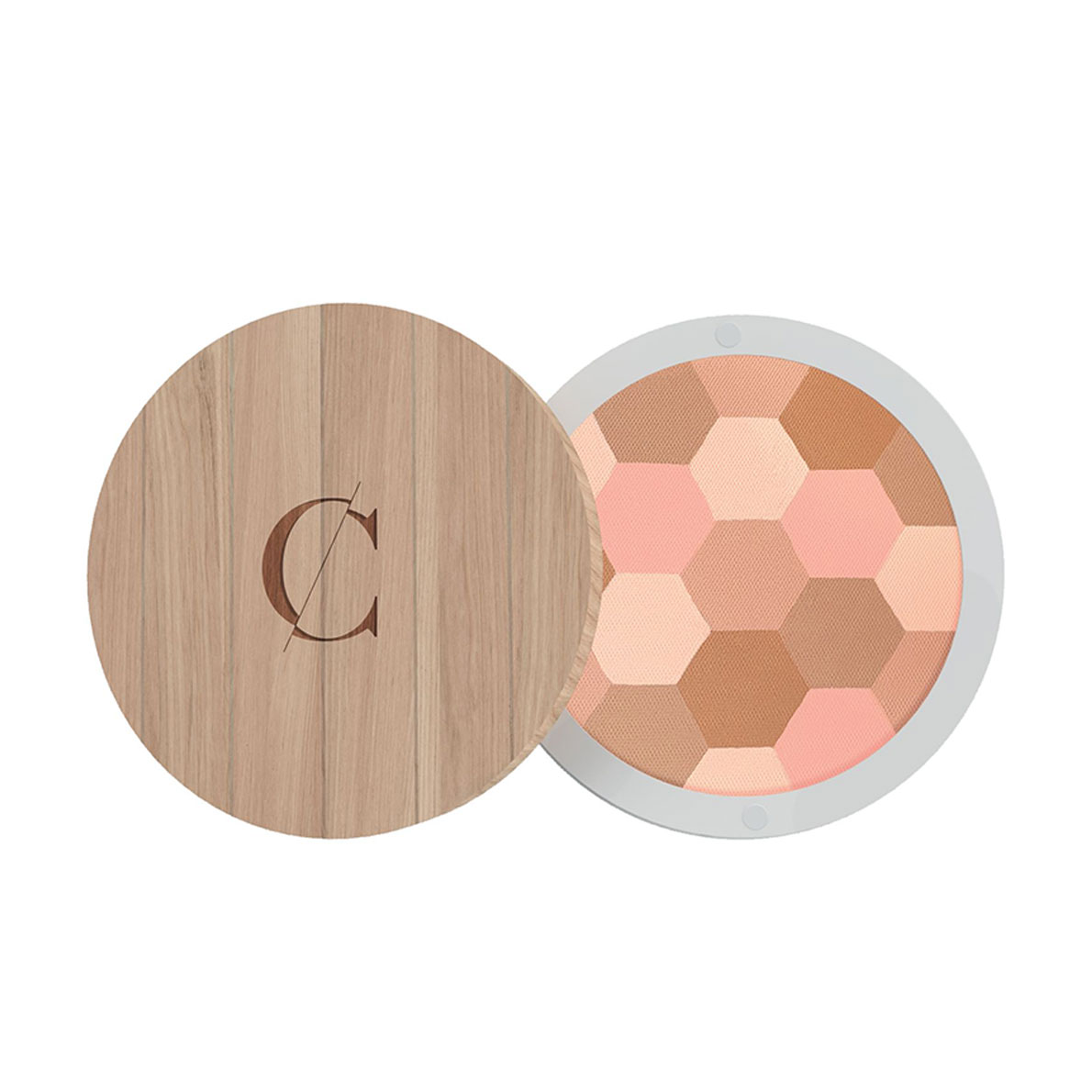 Компактна пудра для обличчя Couleur Caramel Bio Mosaic Powder 232, 8.5 г