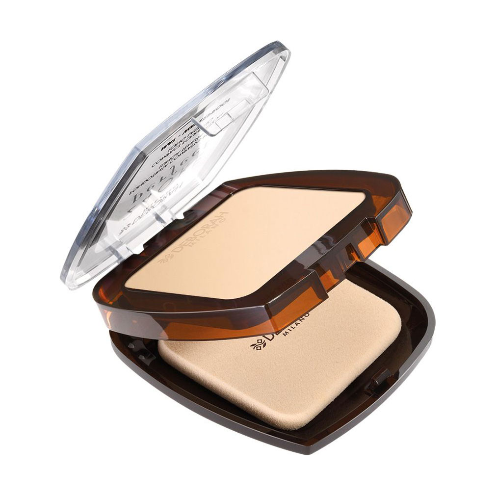 Компактна пудра для обличчя Deborah 24Ore Perfect Compact Foundation 01R Light Rose, 9 г