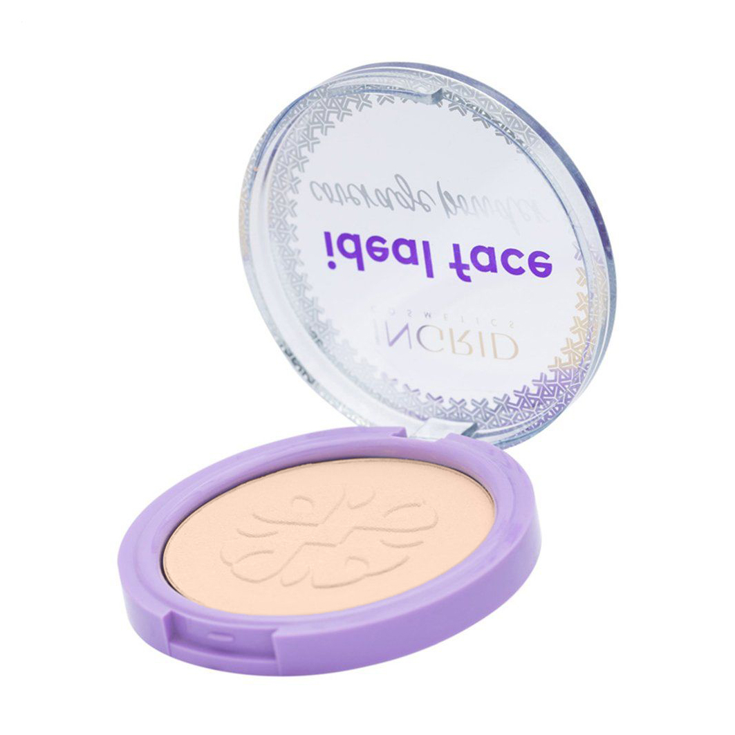 Компактна пудра для обличчя Ingrid Cosmetics Ideal Face Coverage Powder 02, 8 г