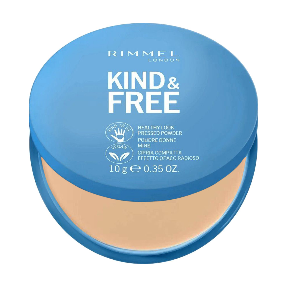 Компактна пудра для обличчя Rimmel Kind &amp; Free Pressed Powder 10 Fair, 10 г