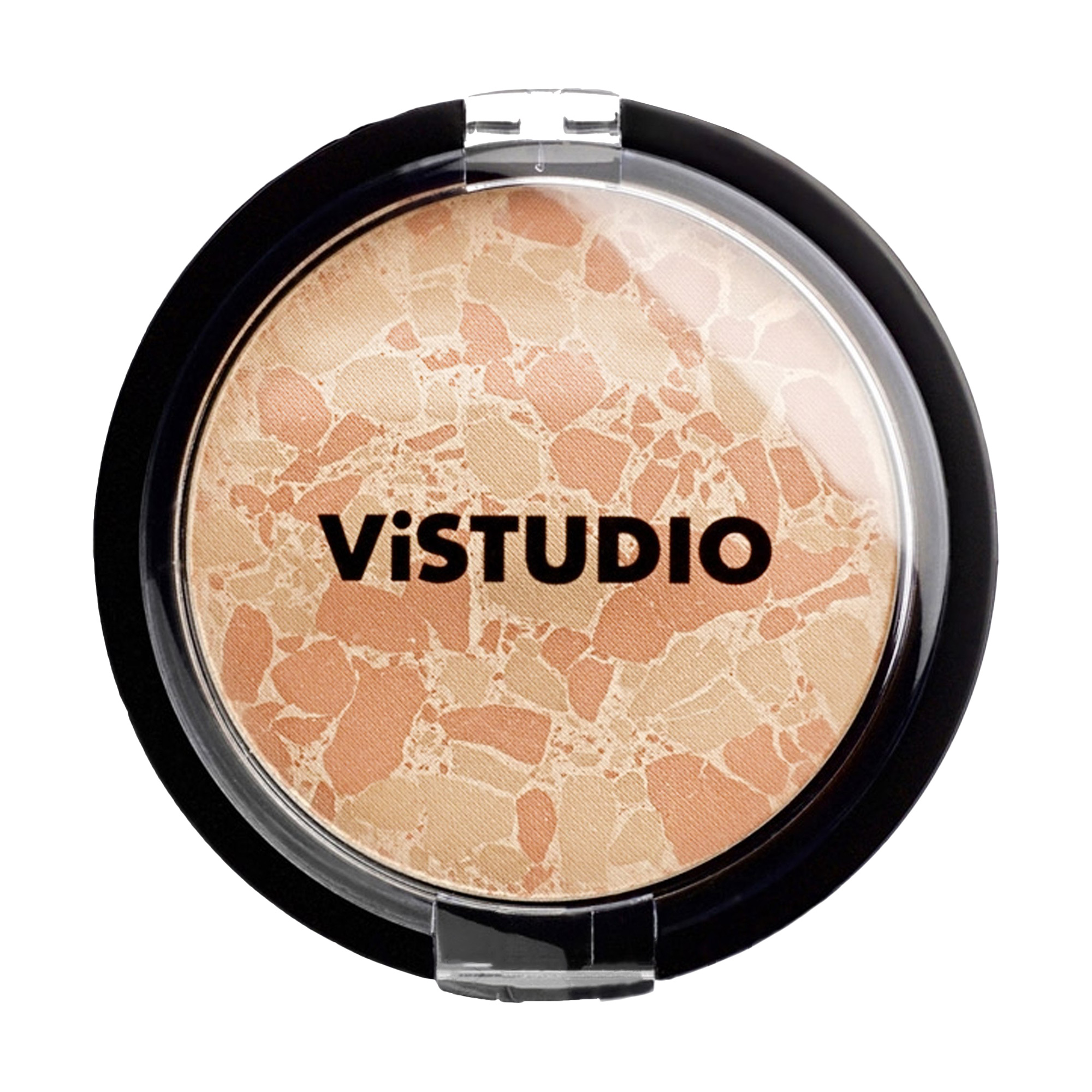 Компактна пудра для обличчя ViSTUDIO Compact Face Powder Palladio Effect Світло-бежевий, 15 г
