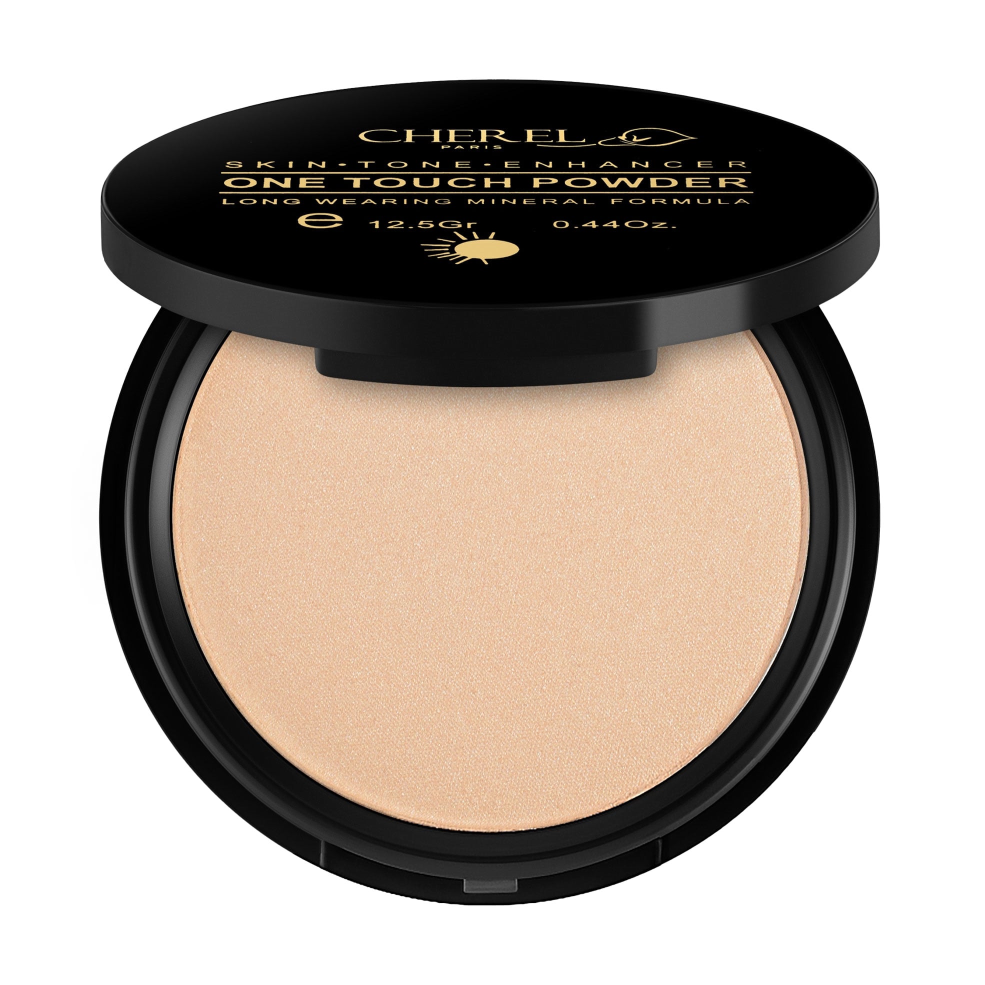 Компактна пудра-хайлайтер для обличчя СHEREL One Touch Powder, Light, 12.5 г