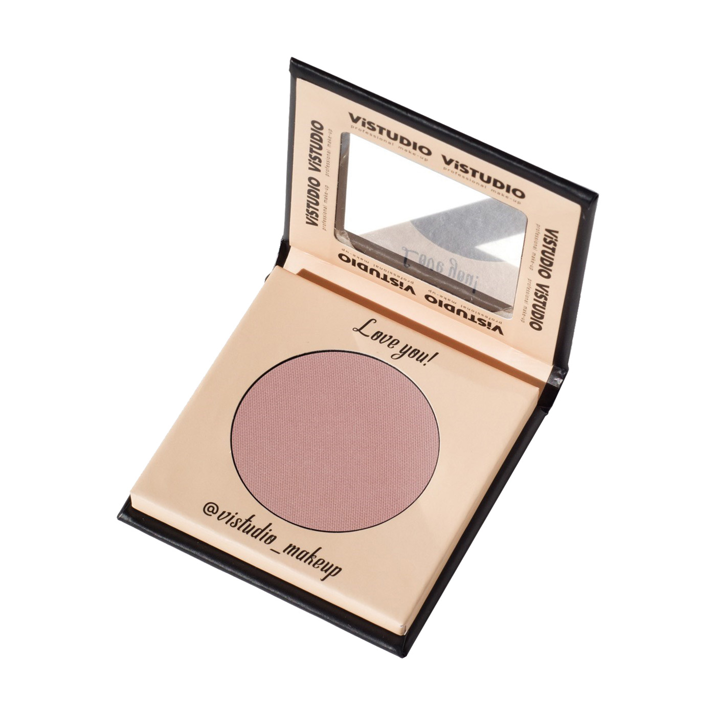 Компактні рум'яна для обличчя ViSTUDIO Compact Blush Натуральний, 6 г