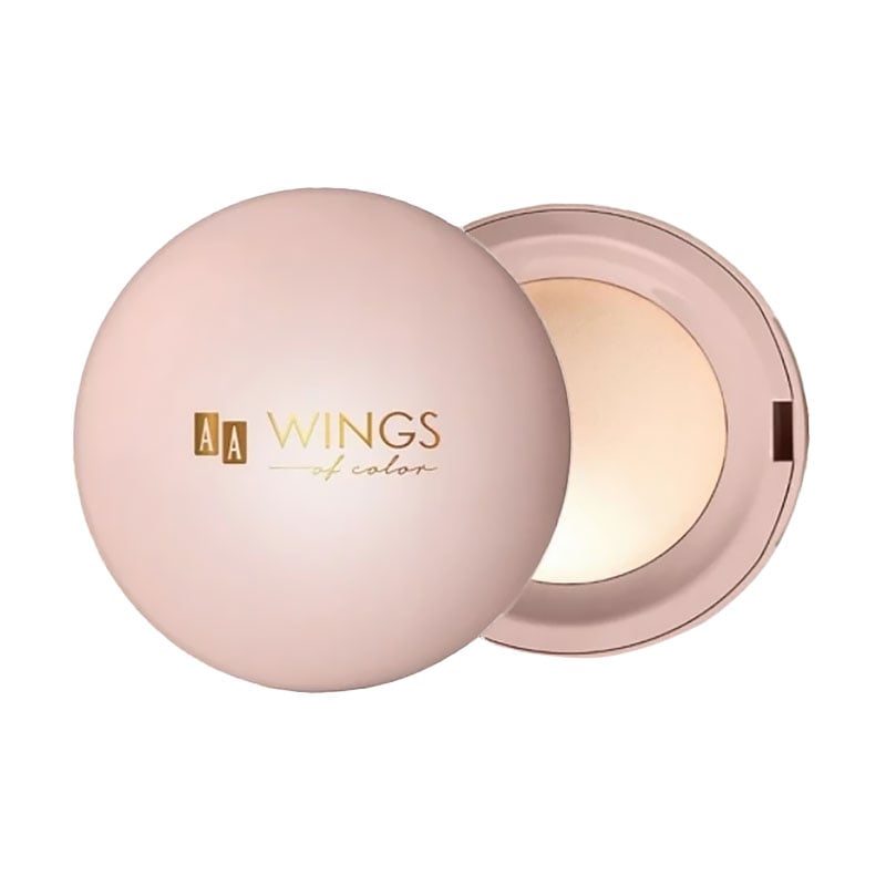 Компактний хайлайтер для обличчя AA Wings of Color Power of Glow Glossy Highlighter, 4 г