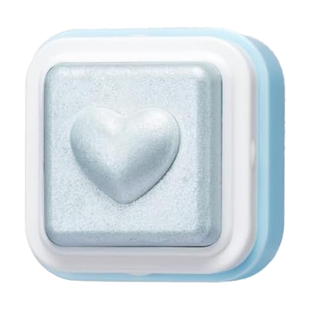 Компактний хайлайтер для обличчя Colorgram Milk Bling Heartlighter 06 Bubbles Blue, 2 г