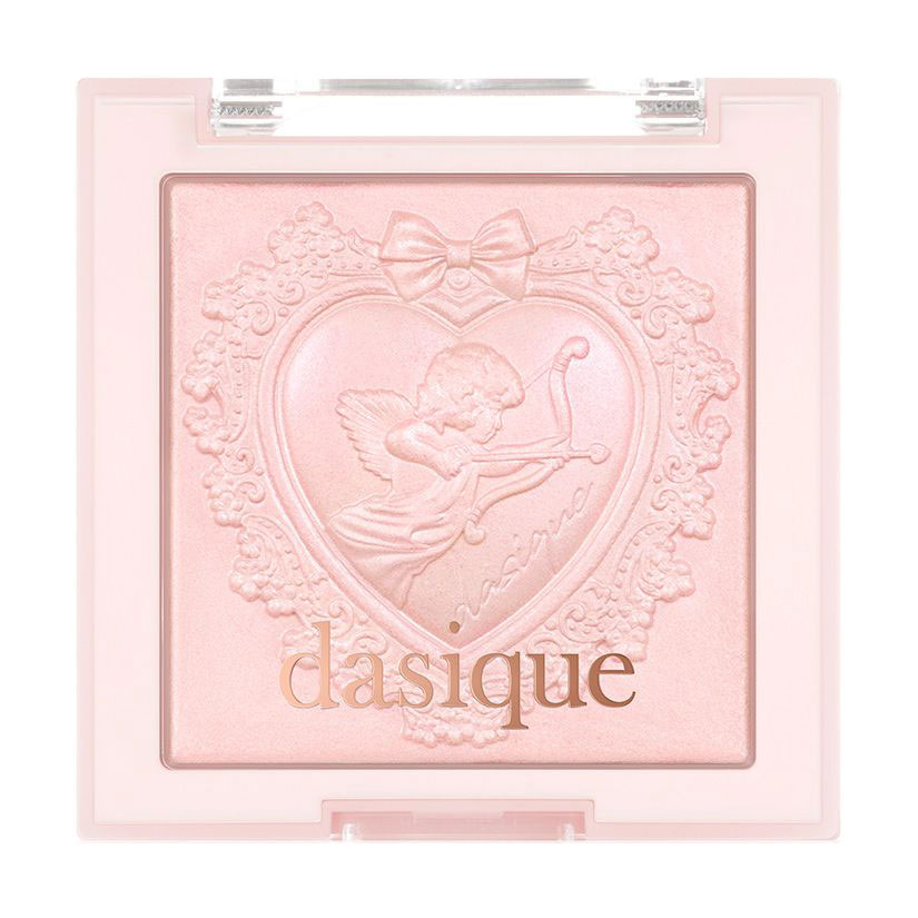 Компактний хайлайтер для обличчя dasique Luxe Glow Highlighter, 02 Pink Light, 7 г