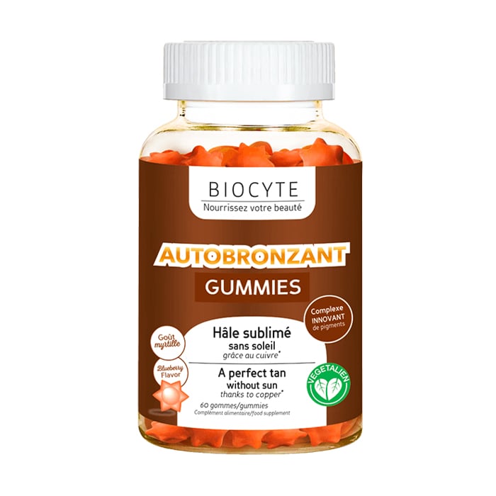 Комплекс Автозасмага Biocyte Autobronzant Gummies, 60 жувальних цукерок