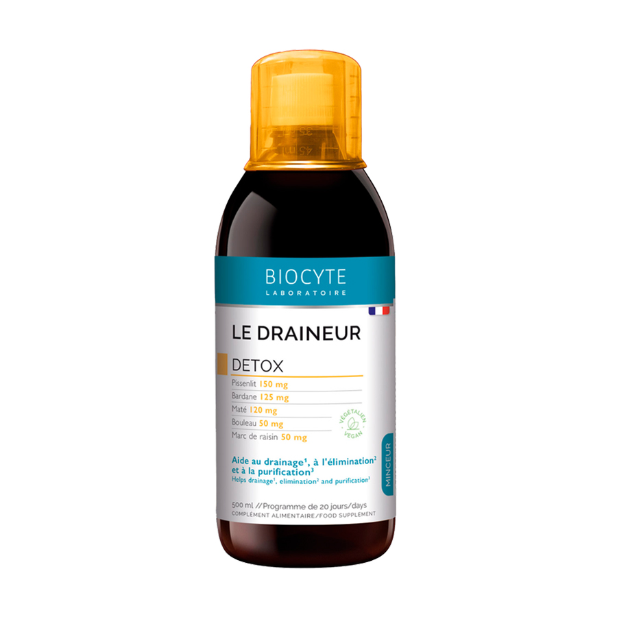Комплекс Детокс та лімфодренаж Biocyte Le Draineur Detox, 500 мл
