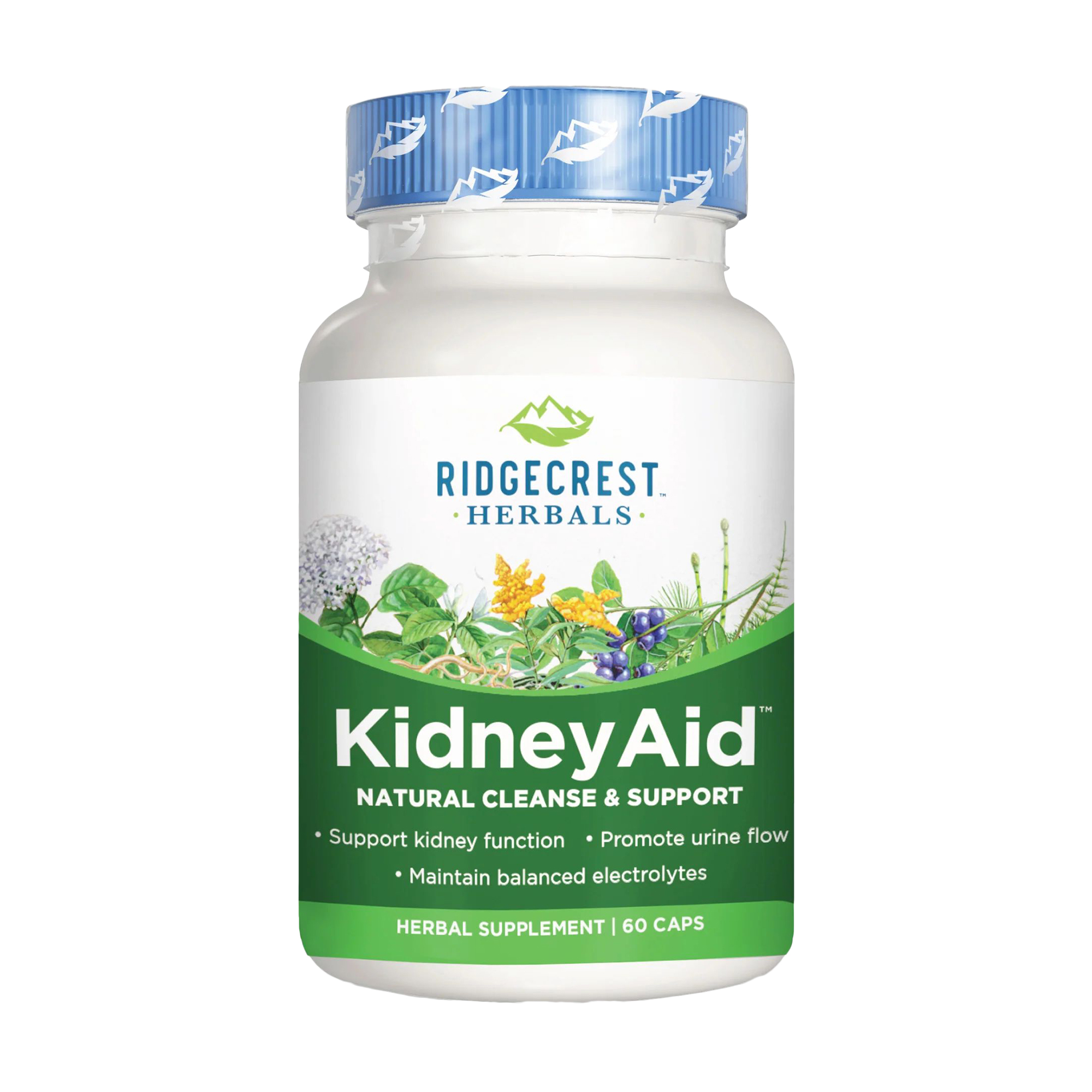 Комплекс для нирок Ridgecrest Herbals KidneyAid, 60 капсул