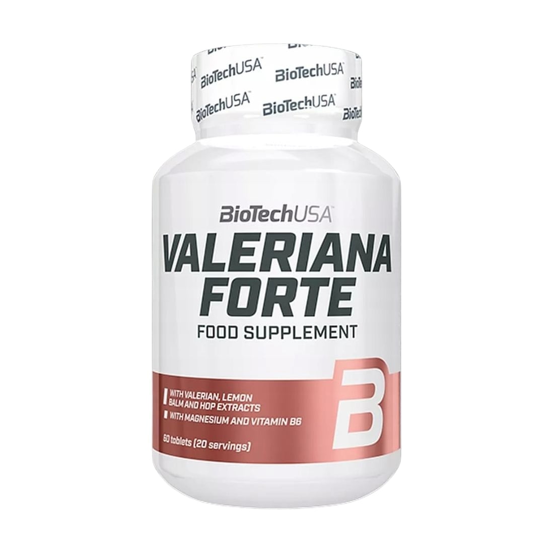 Комплекс для підтримки нервової системи BioTechUSA Valeriana Forte, 60 таблеток