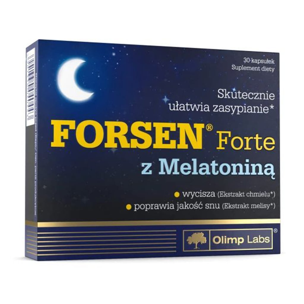 Комплекс для сну Olimp Sport Nutrition Forsen Forte з мелатоніном, 30 капсул