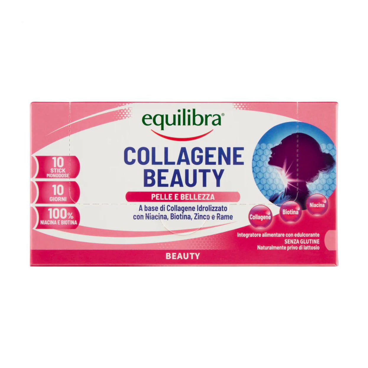Комплекс Колагенова краса equilibra Collagene Beauty, 10 стіків