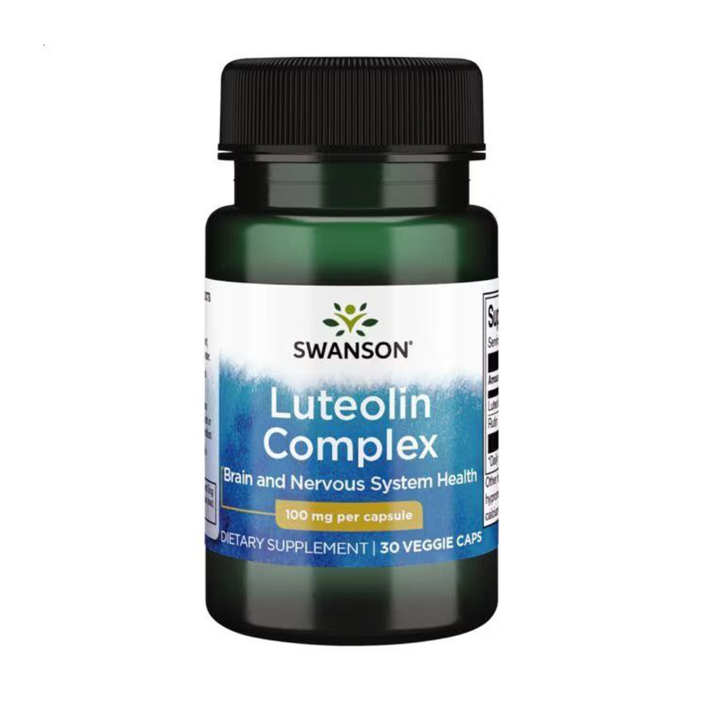 Комплекс лютеоліну Swanson Luteolin Complex 100 мг, 30 капсул