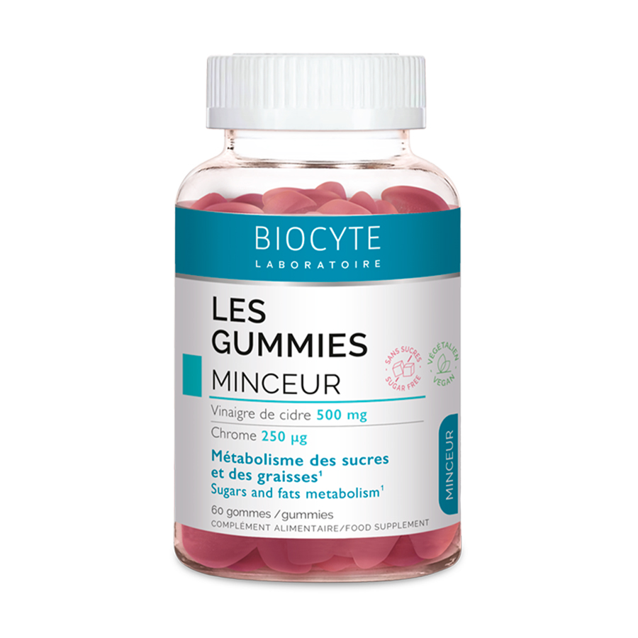 Комплекс Підтримка обміну речовин Biocyte Les Gummies, 60 жувальних цукерок