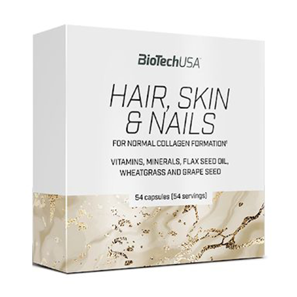 Комплекс Волосся, шкіра та нігті BioTechUSA Hair, Skin &amp; Nails, 54 капсули