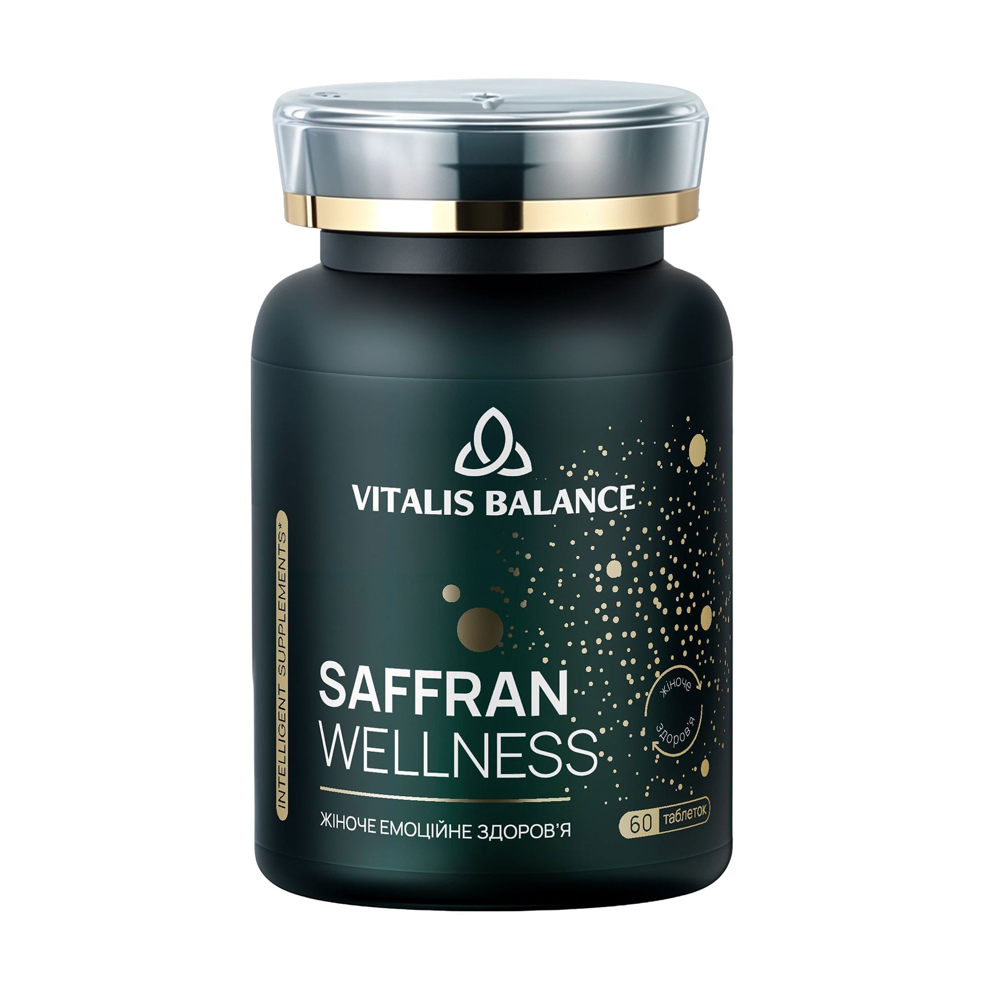 Комплекс Жіноче емоційне здоров'я Vitalis Balance Saffran Wellness, 60 таблеток