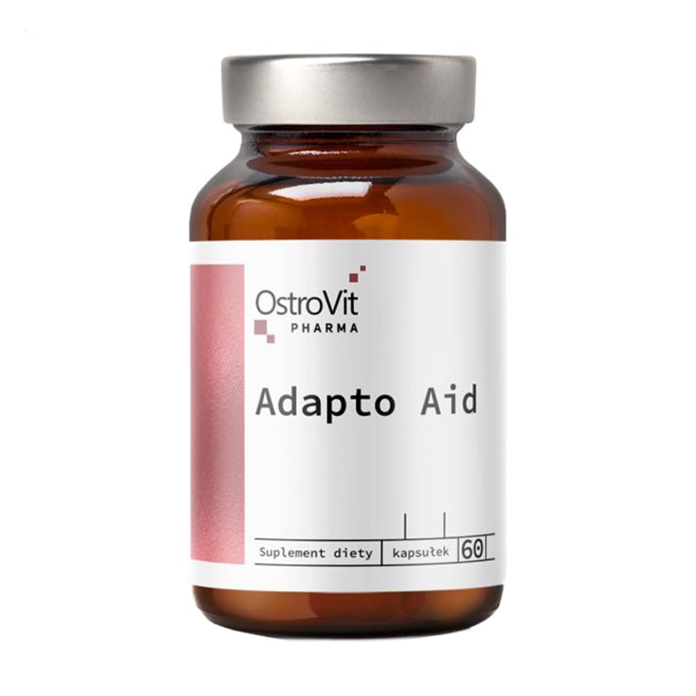 Комплексна суміш рослинних екстрактів OstroVit Pharma Adapto Aid, 60 капсул