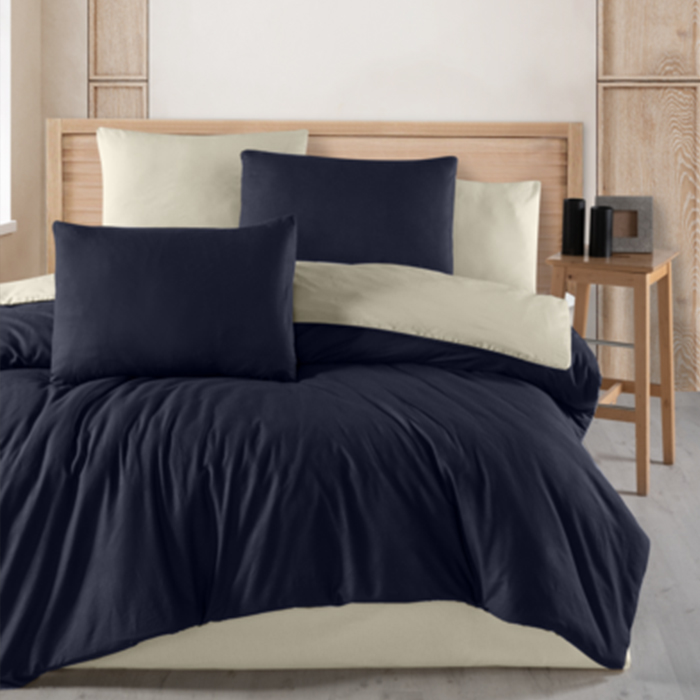 Комплект постільної білизни Soho Sandy Ocean, 150*200 см (простирадло, 160*240 см + підковдра, 150*200 см + наволочка, 50*70 см) (6891073)