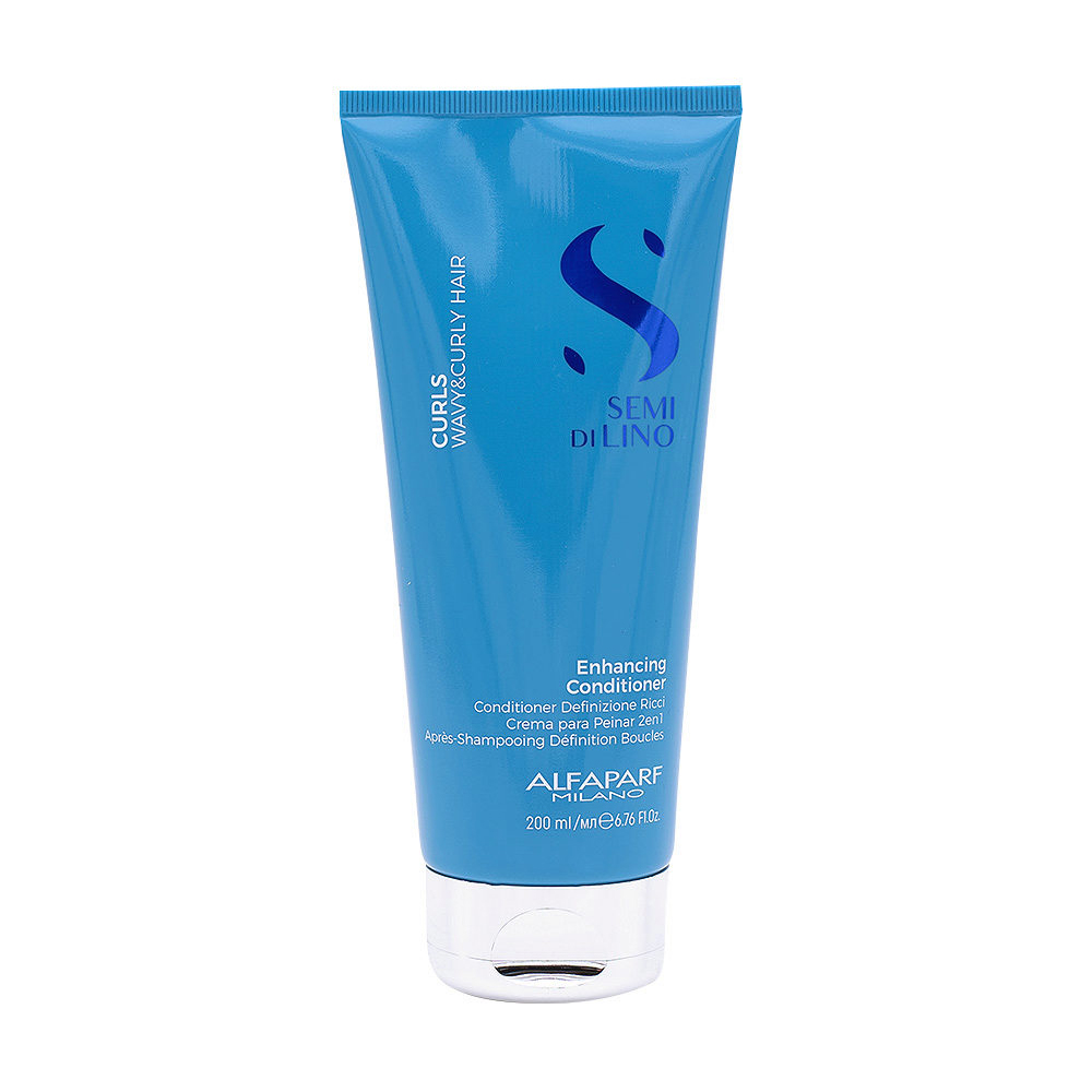 Кондиціонер Alfaparf Semi Di Lino Curls Enhancing Conditioner для кучерявого волосся, 200 мл
