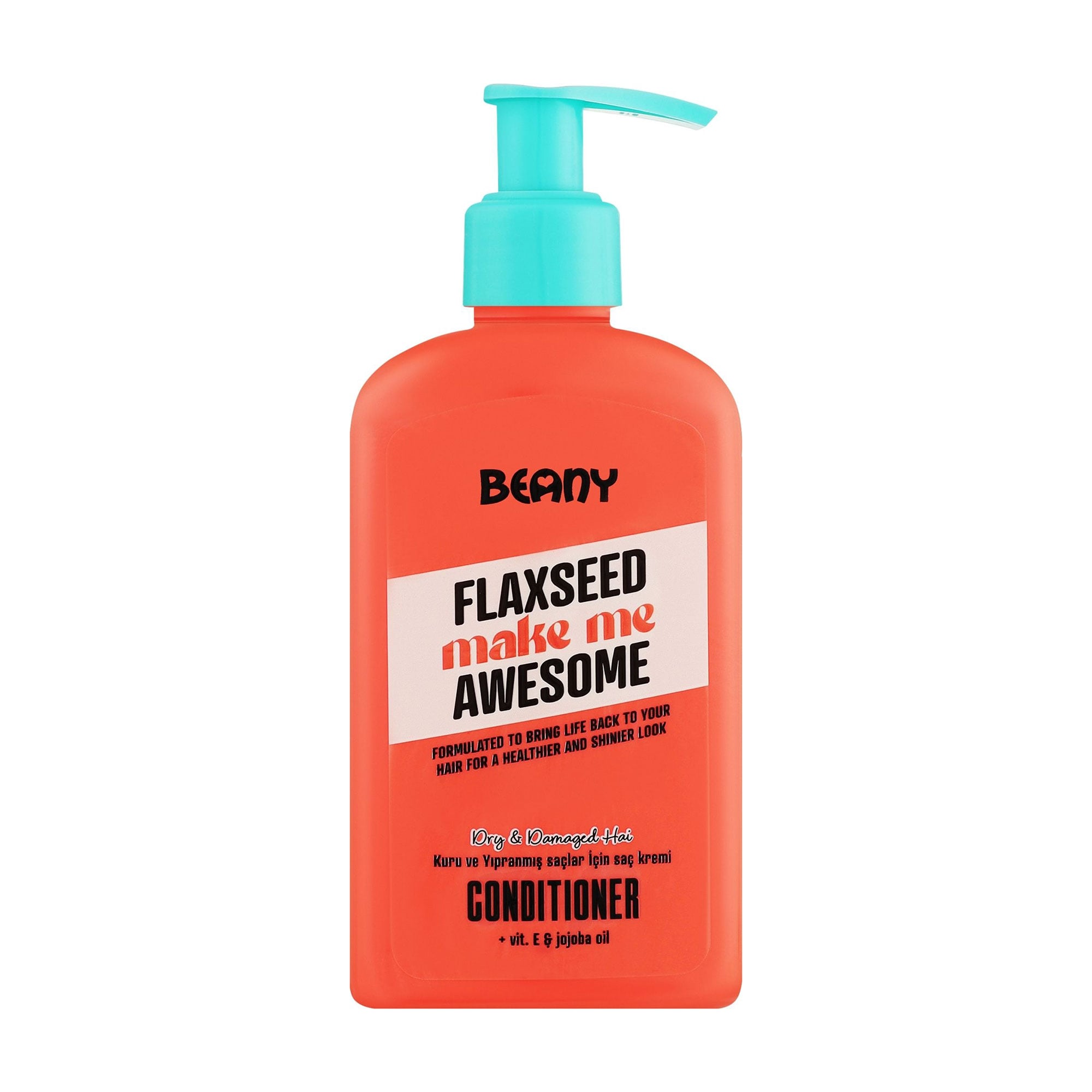 Кондиціонер Beany Flaxseed Make Me Awesome Conditioner для сухого та пошкодженого волосся, з насінням льону, 150 мл
