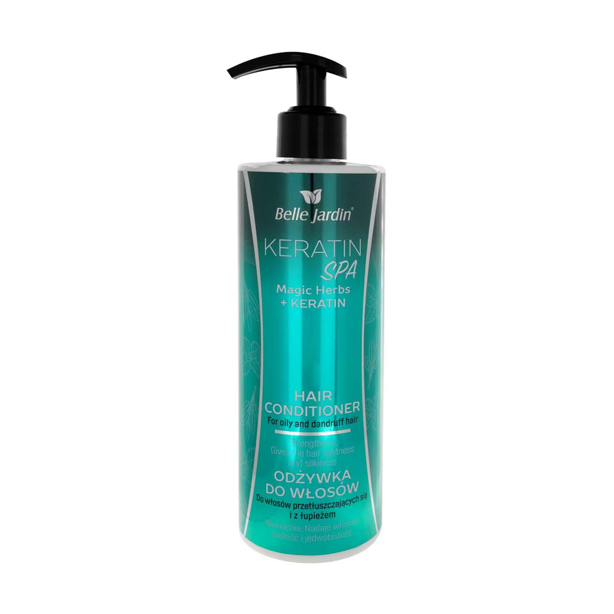 Кондиціонер Belle Jardin Keratin SPA Magic Herbs + Keratin для жирного волосся, проти лупи, 500 мл