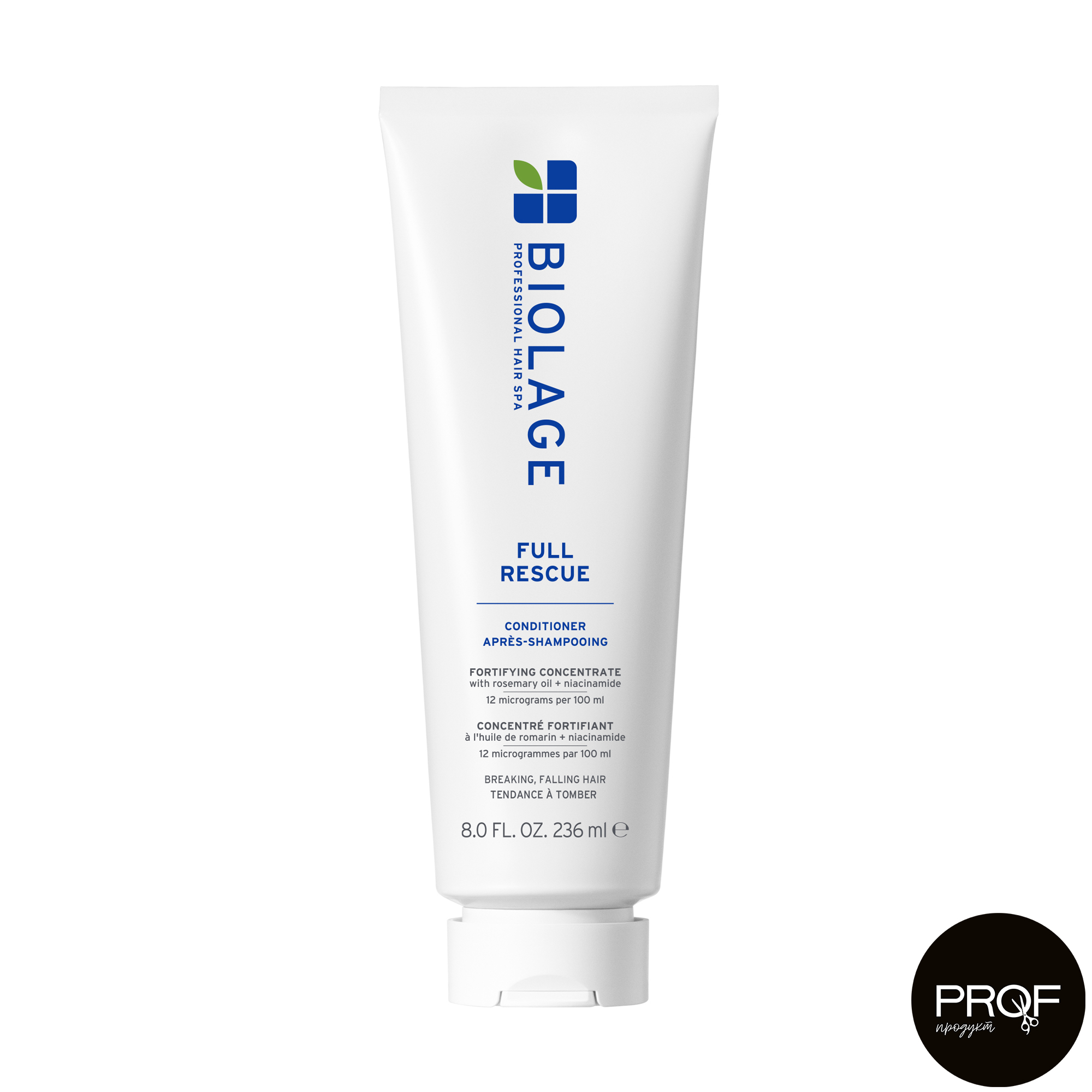 Кондиціонер Biolage Professional Full Rescue Conditioner для ламкого та схильного до випадіння волосся, 236 мл