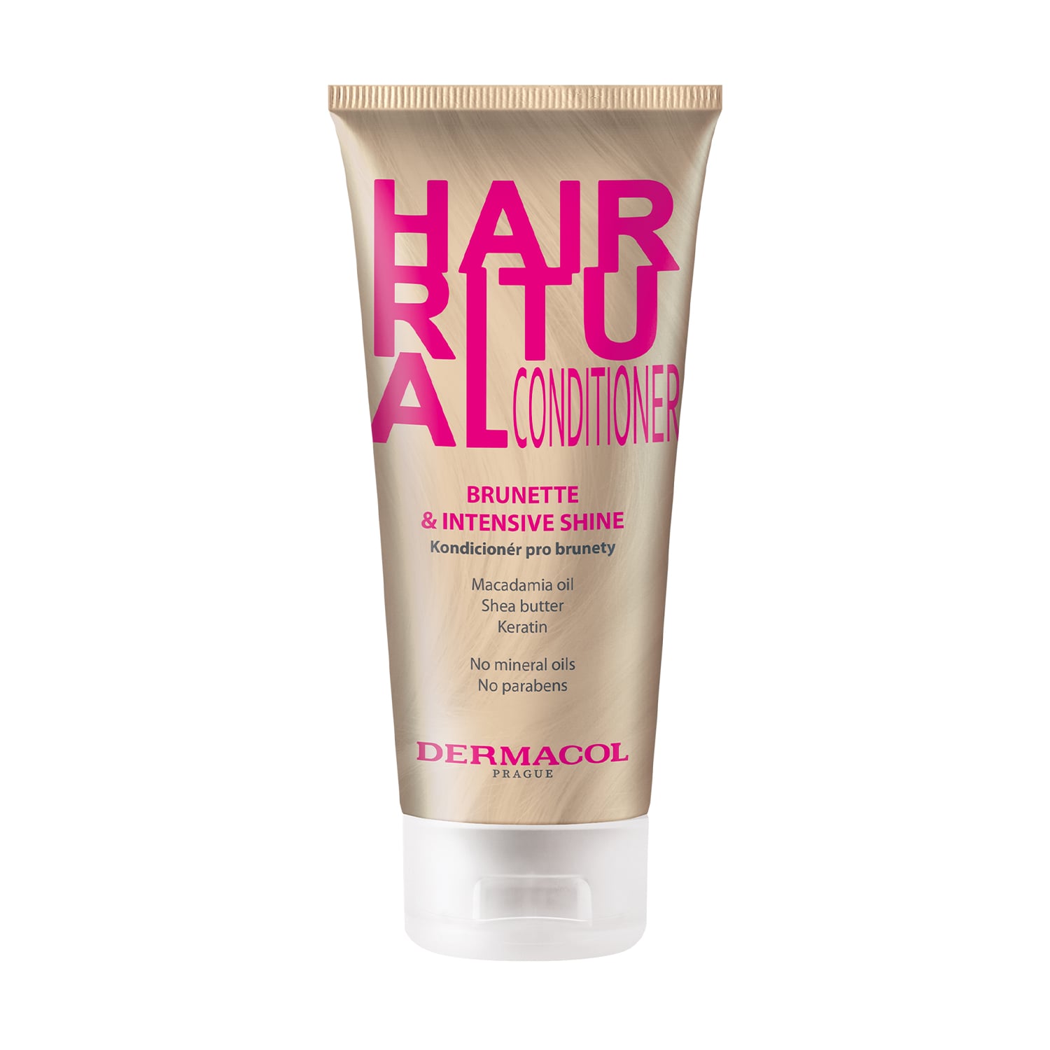 Кондиціонер Dermacol Hair Ritual Brunette &amp; Intensive Shine Conditioner для темного волосся, з ефектом блиску, 200 мл