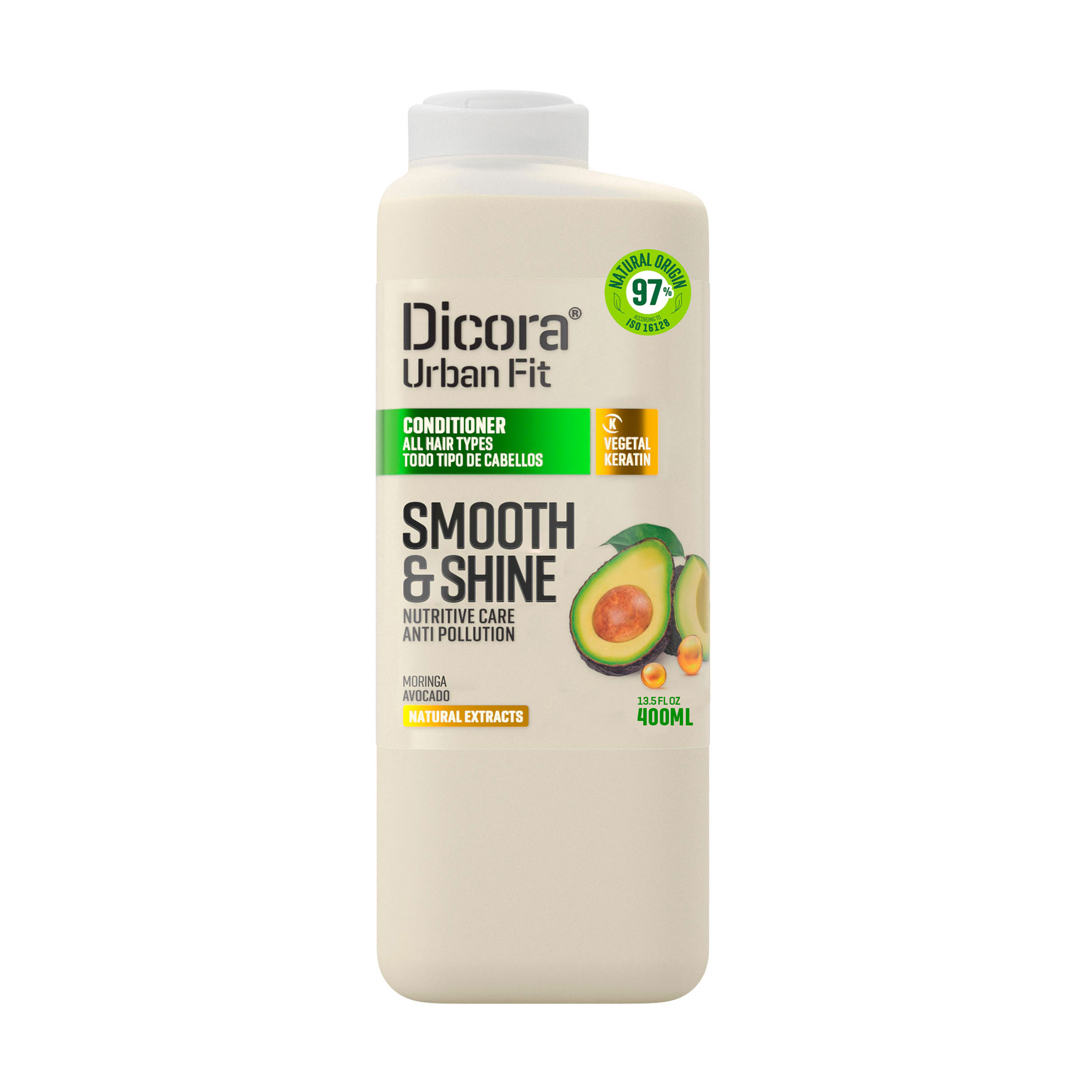 Кондиціонер Dicora Urban Fit Smooth &amp; Shine Conditioner для всіх типів волосся, 400 мл