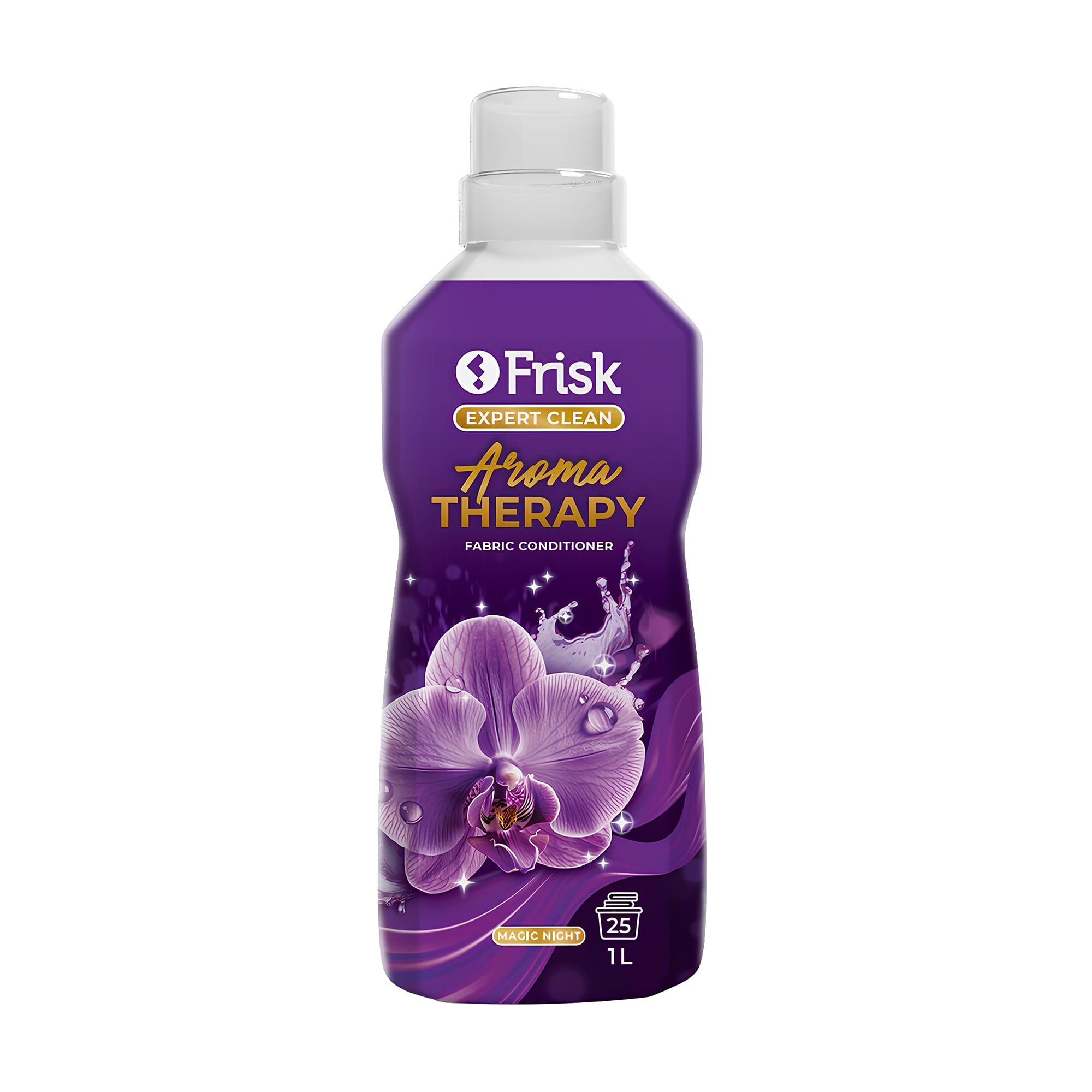 Кондиціонер для білизни Frisk Expert Clean Aroma Therapy Fabric Conditioner, Magic Night, 25 циклів прання, 1 л