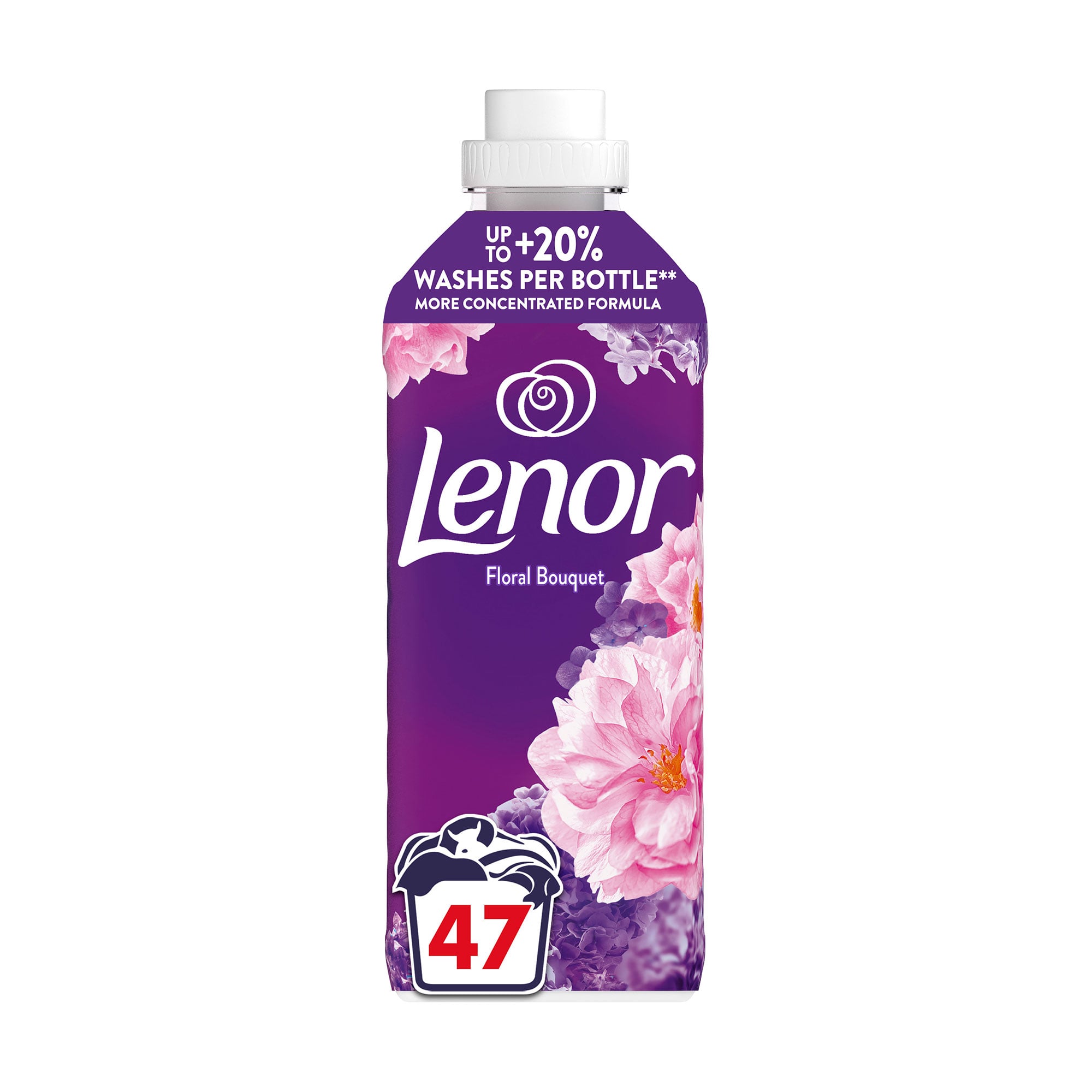 Кондиціонер для білизни Lenor Квітковий букет, 47 циклів прання, 987 мл